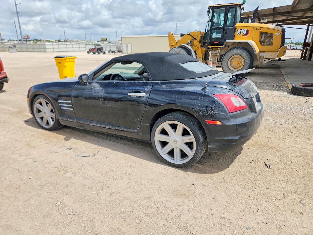 2007 Chrysler Crossfire Limited Черный vin: 1C3LN65L27X074224