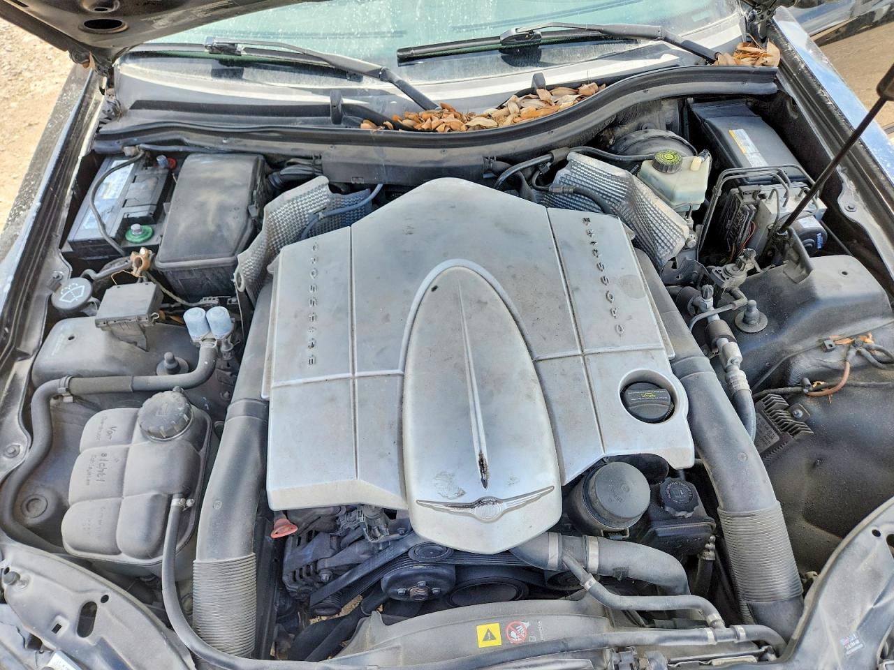 2007 Chrysler Crossfire Limited Черный vin: 1C3LN65L27X074224