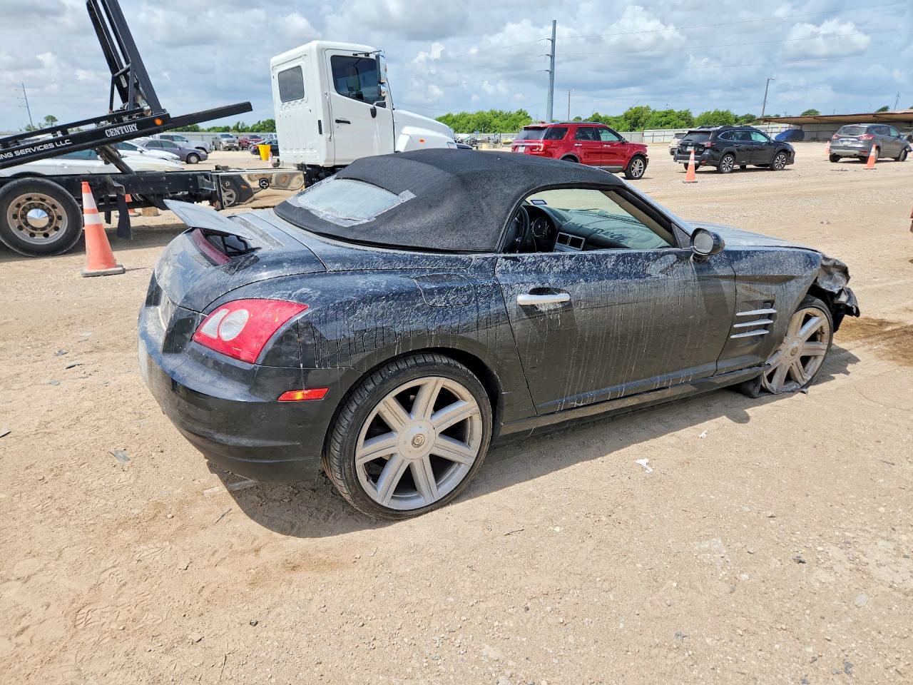 2007 Chrysler Crossfire Limited Черный vin: 1C3LN65L27X074224