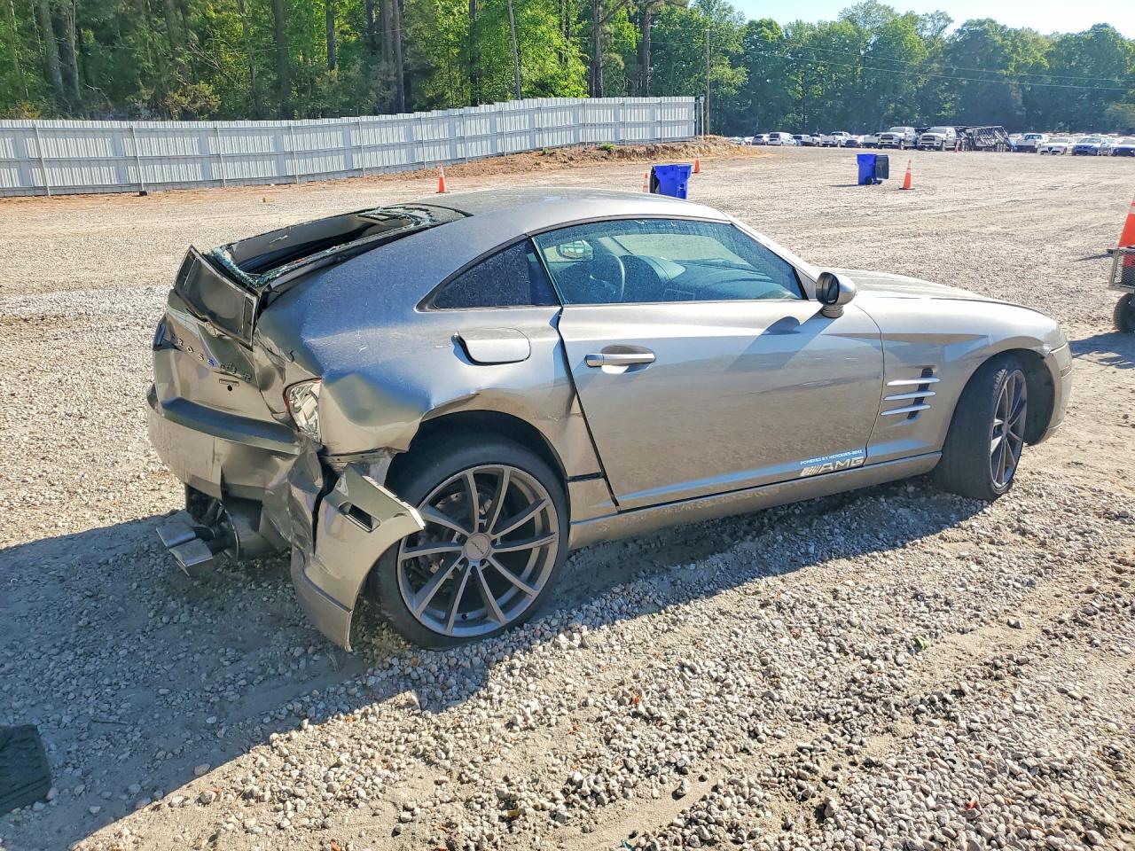 2007 Chrysler Crossfire Limited Silver vin: 1C3LN69L07X072272
