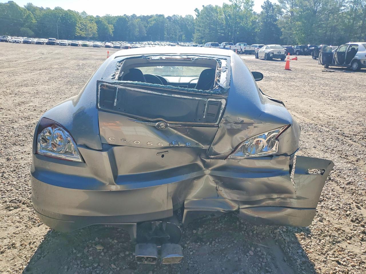 2007 Chrysler Crossfire Limited Silver vin: 1C3LN69L07X072272