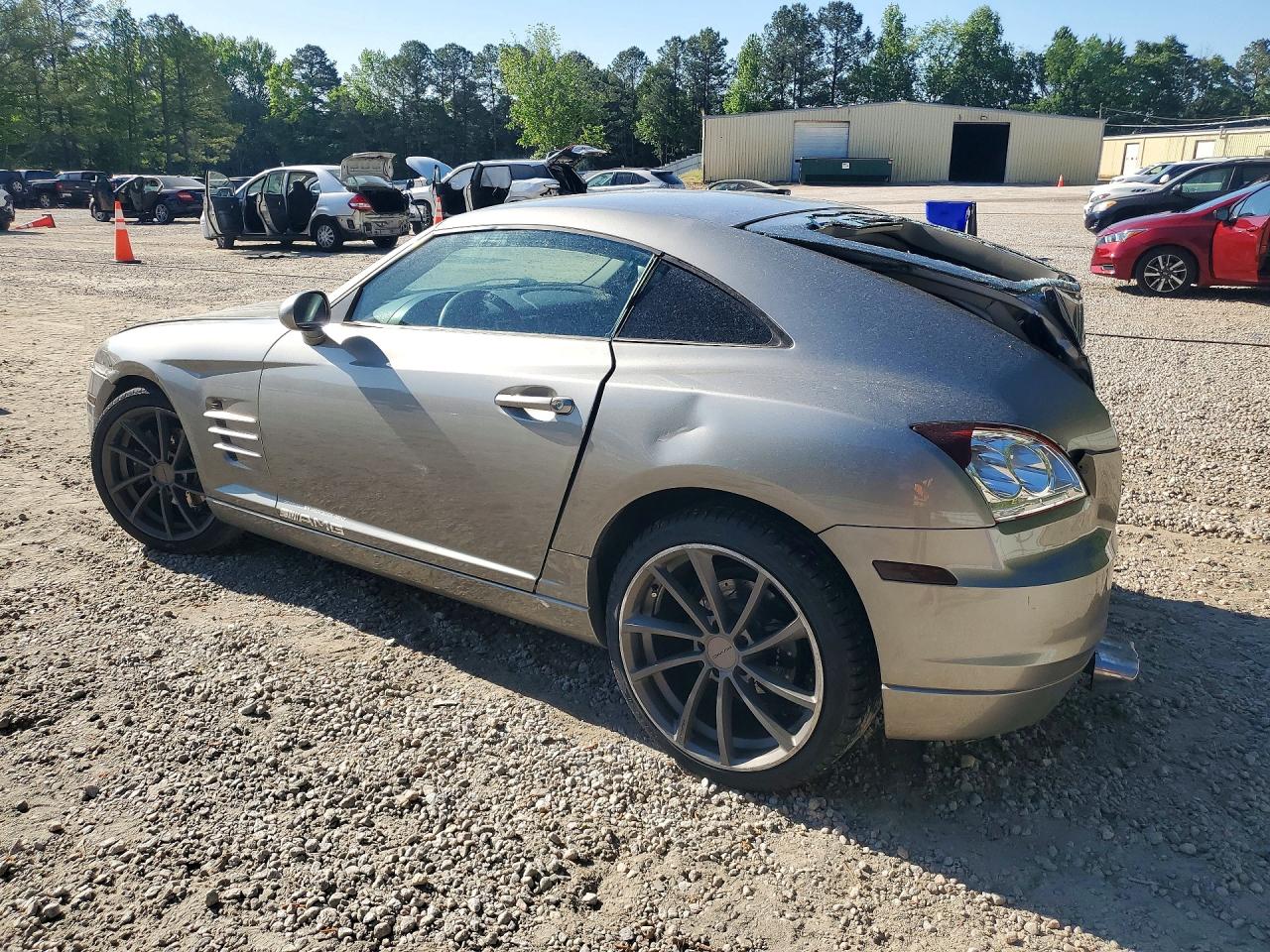 2007 Chrysler Crossfire Limited Silver vin: 1C3LN69L07X072272