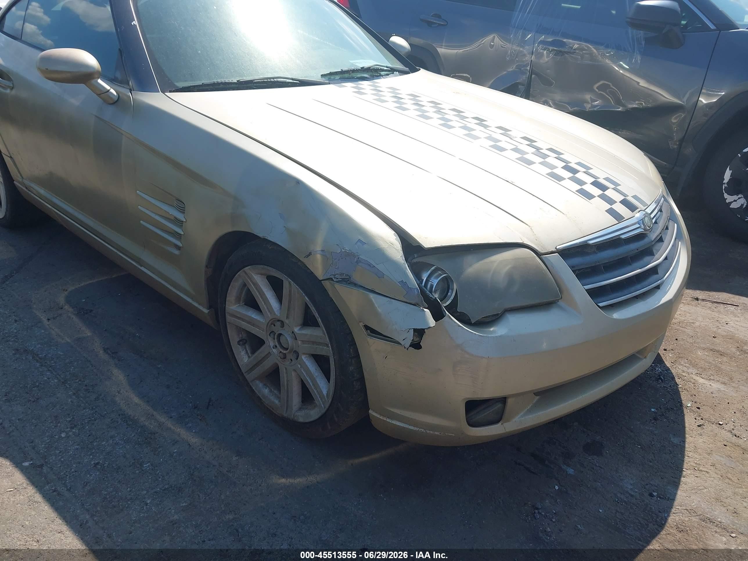 2007 Chrysler Crossfire Limited Gold vin: 1C3LN69L77X070700