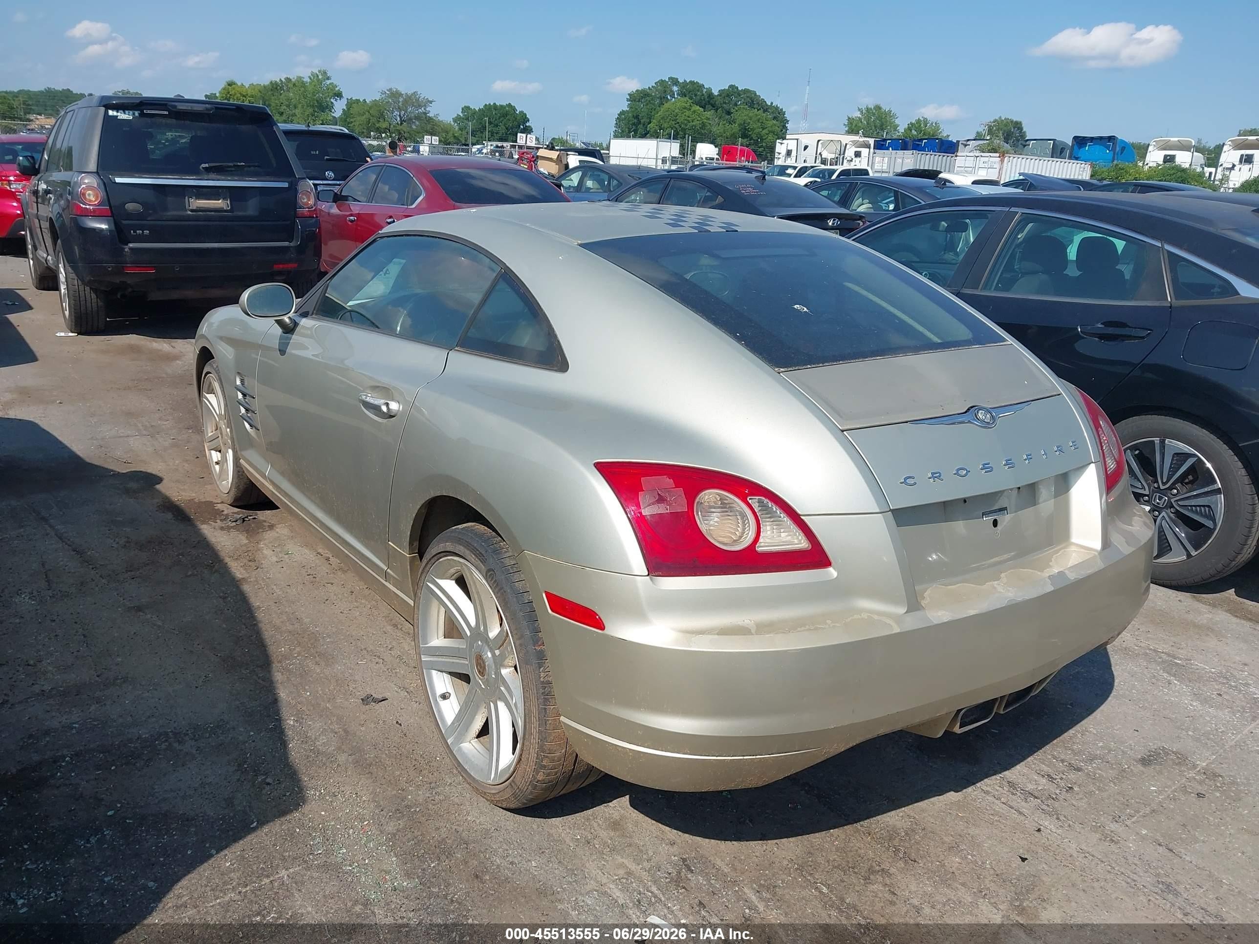 2007 Chrysler Crossfire Limited Gold vin: 1C3LN69L77X070700