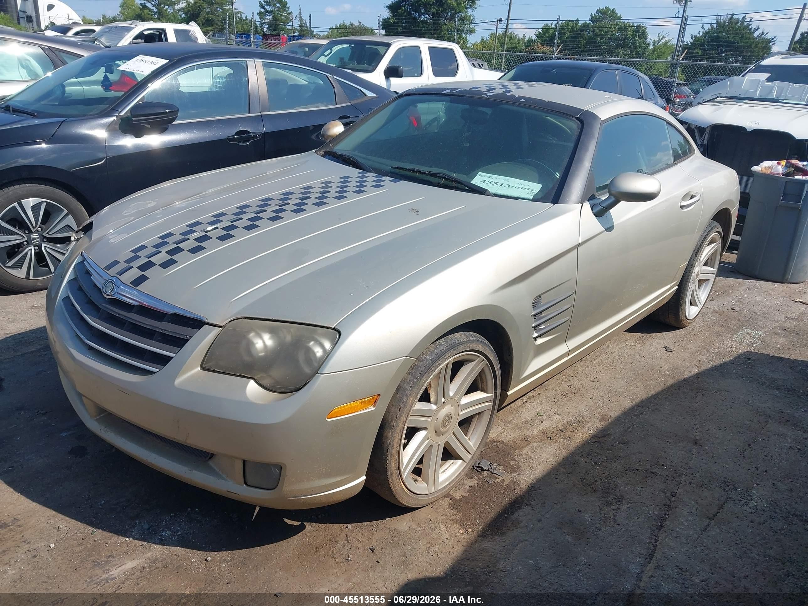 2007 Chrysler Crossfire Limited Gold vin: 1C3LN69L77X070700