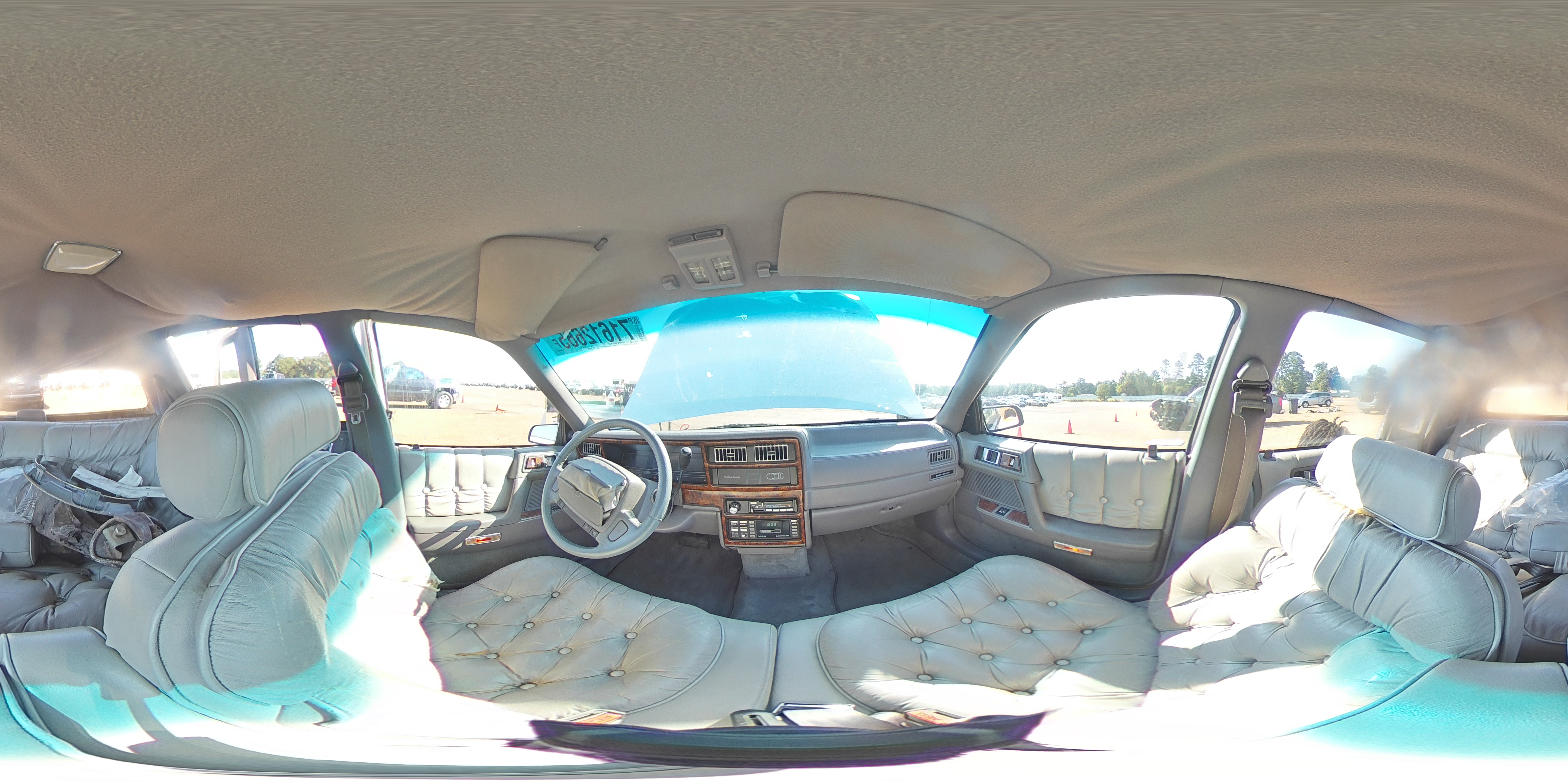 1990 Chrysler Lebaron Landau White vin: 1C3XA5633LF832805
