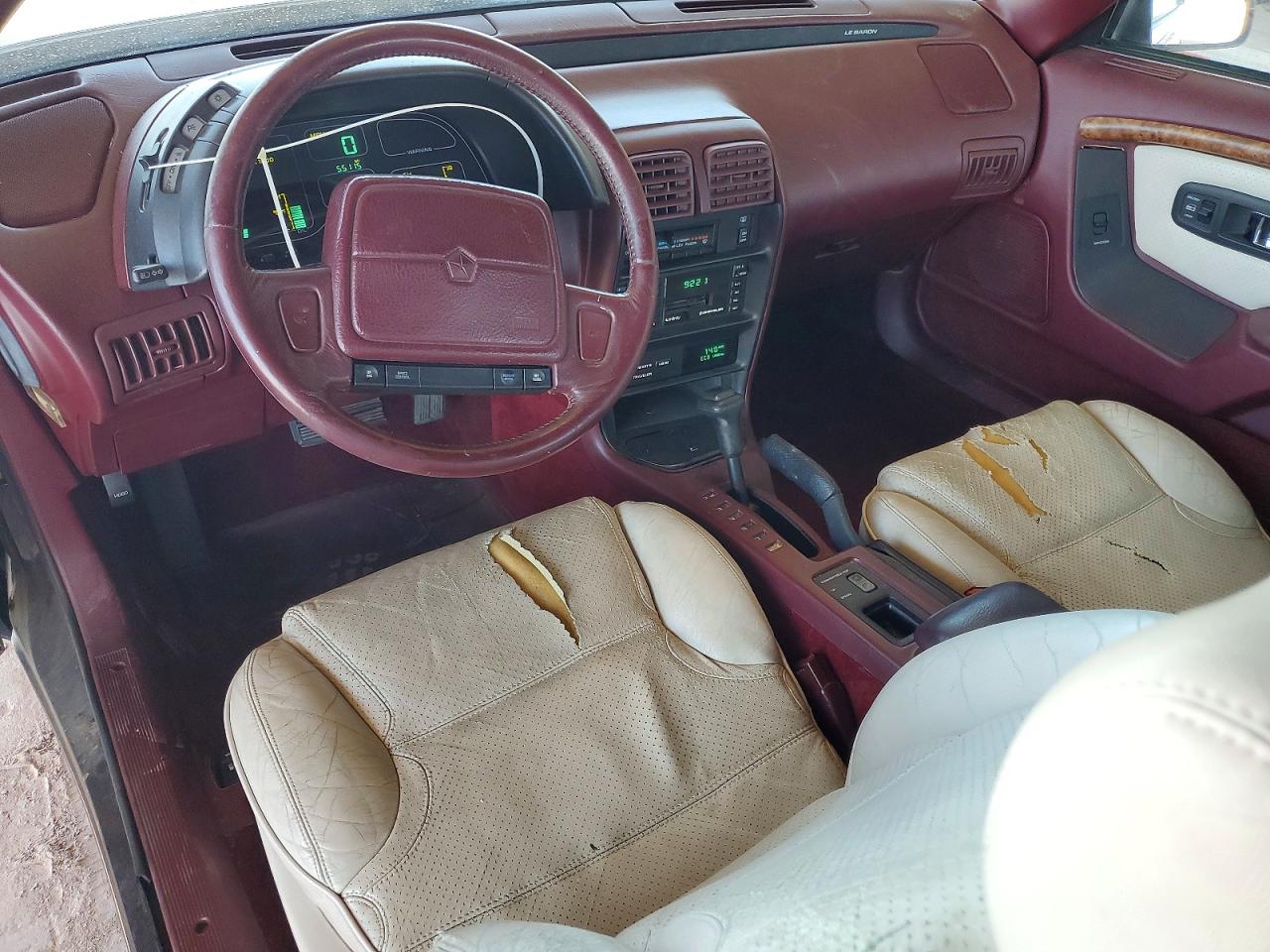 1990 Chrysler Lebaron Premium Burgundy vin: 1C3XJ5535LG481052