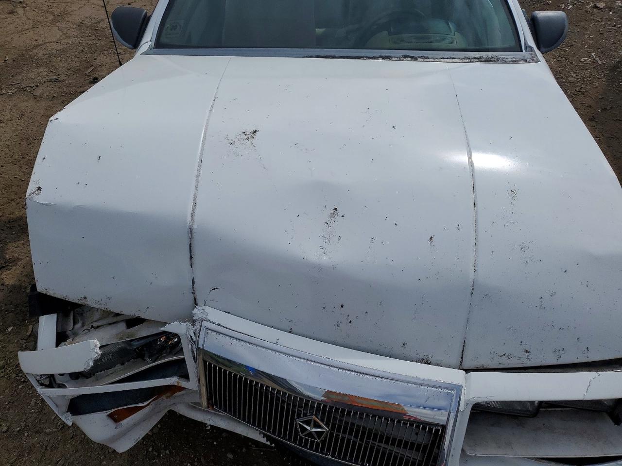1992 Chrysler Lebaron White vin: 1C3XU4539NF297078