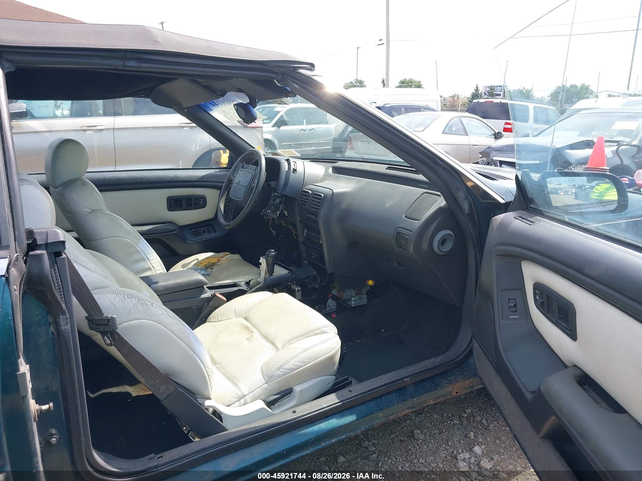 1993 Chrysler Lebaron Lx Green vin: 1C3XU5537PF540072