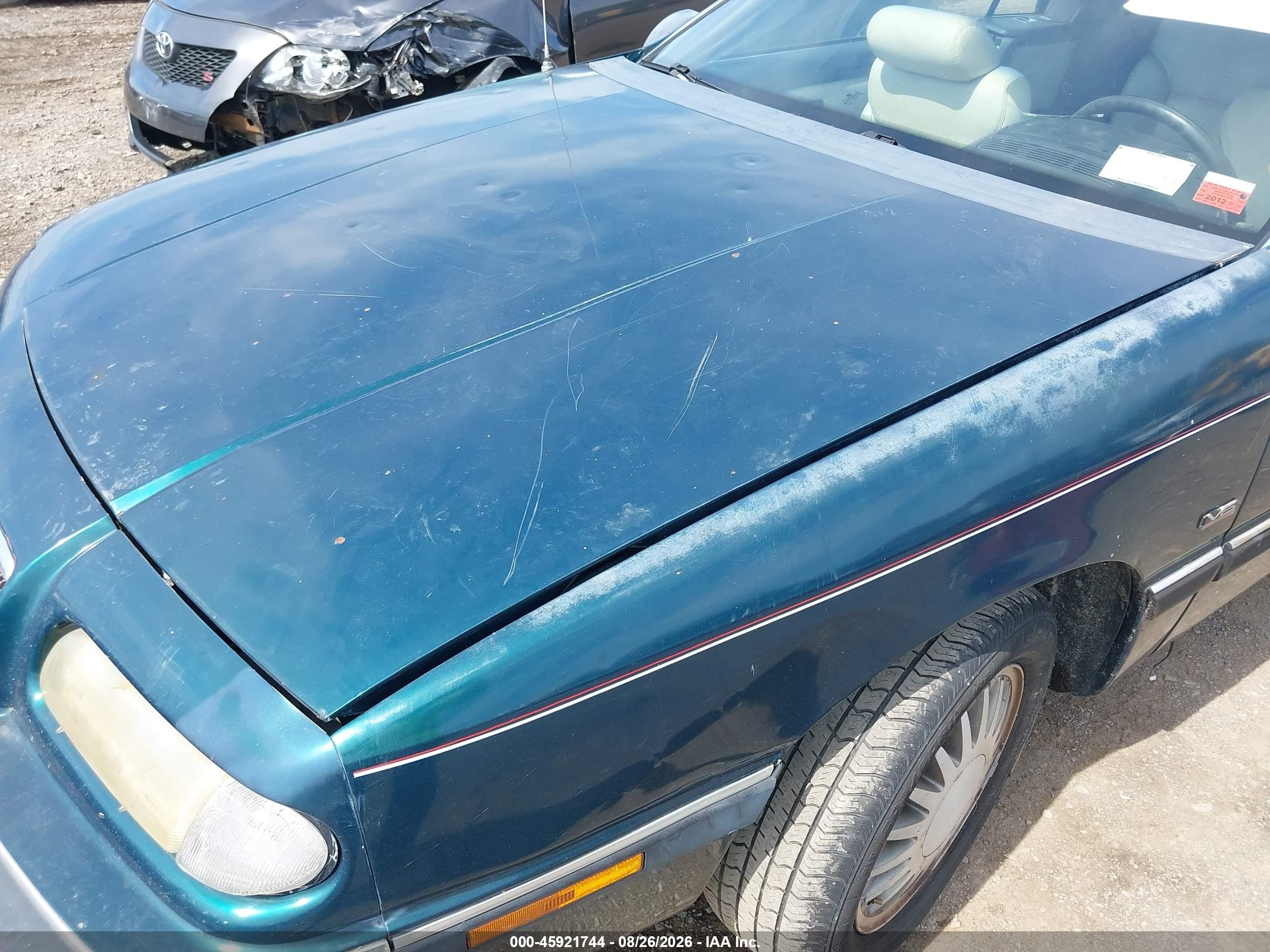1993 Chrysler Lebaron Lx Green vin: 1C3XU5537PF540072