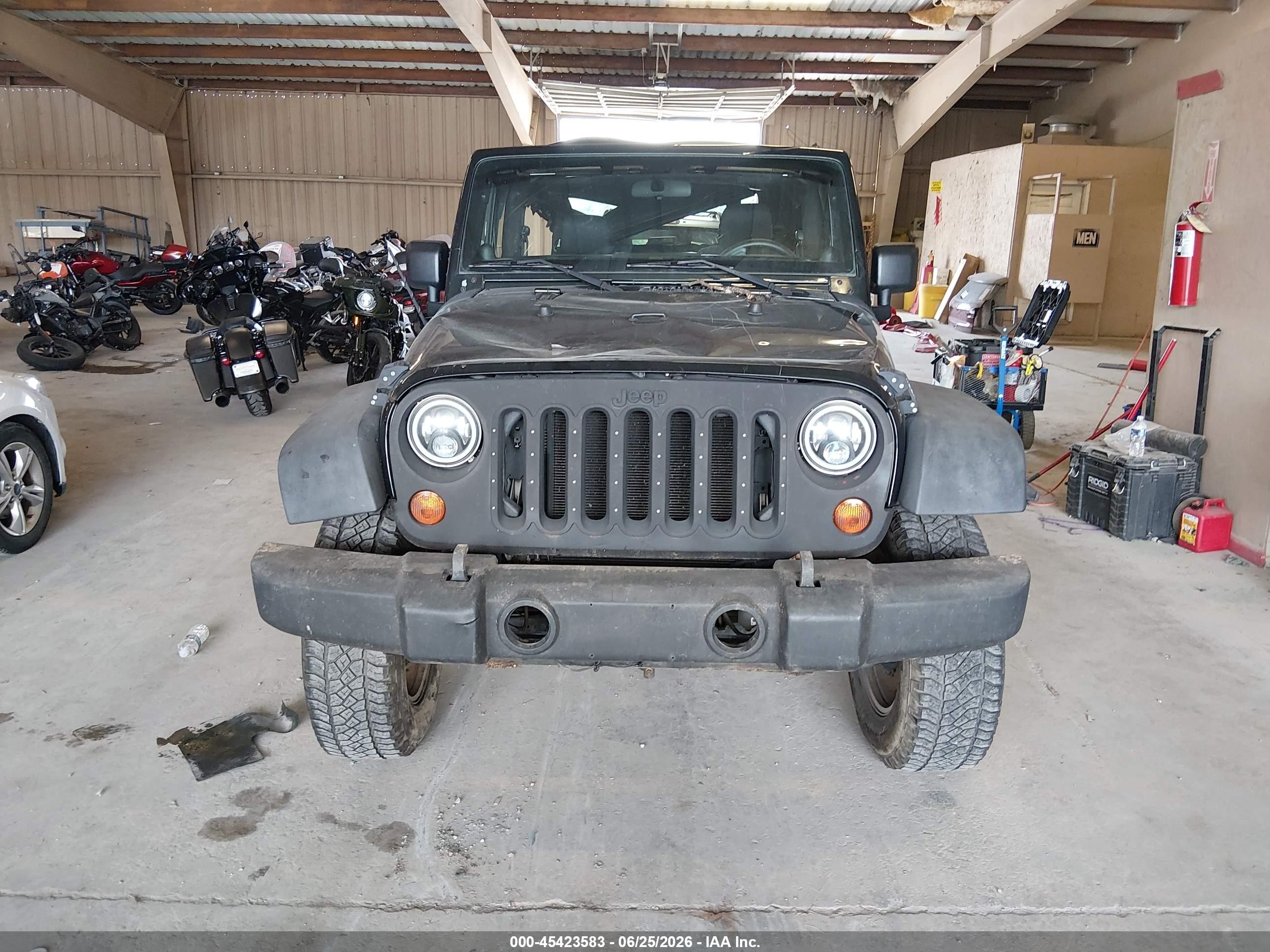 2012 Jeep Wrangler Sport Green vin: 1C4AJWAG0CL101218