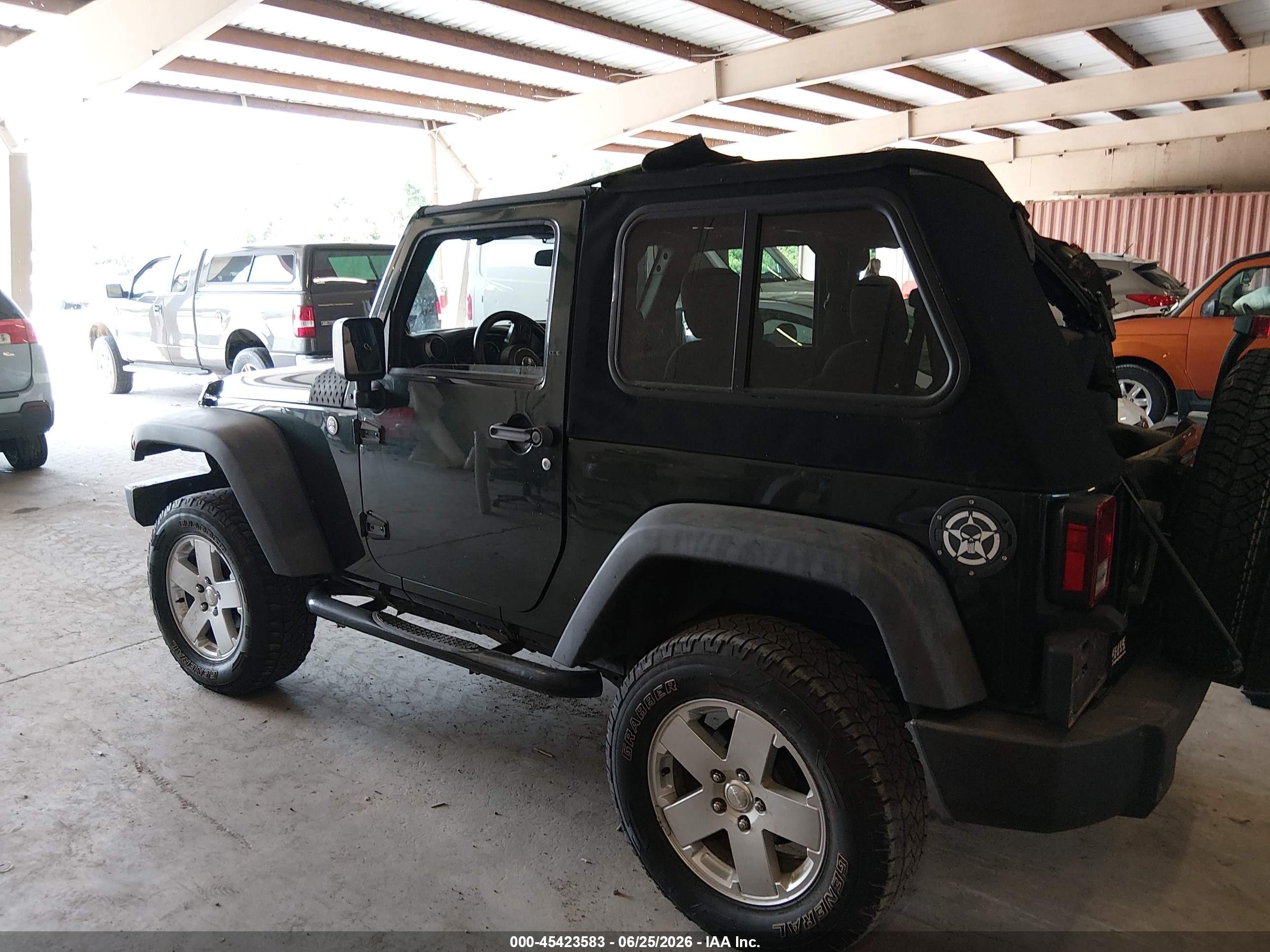 2012 Jeep Wrangler Sport Green vin: 1C4AJWAG0CL101218
