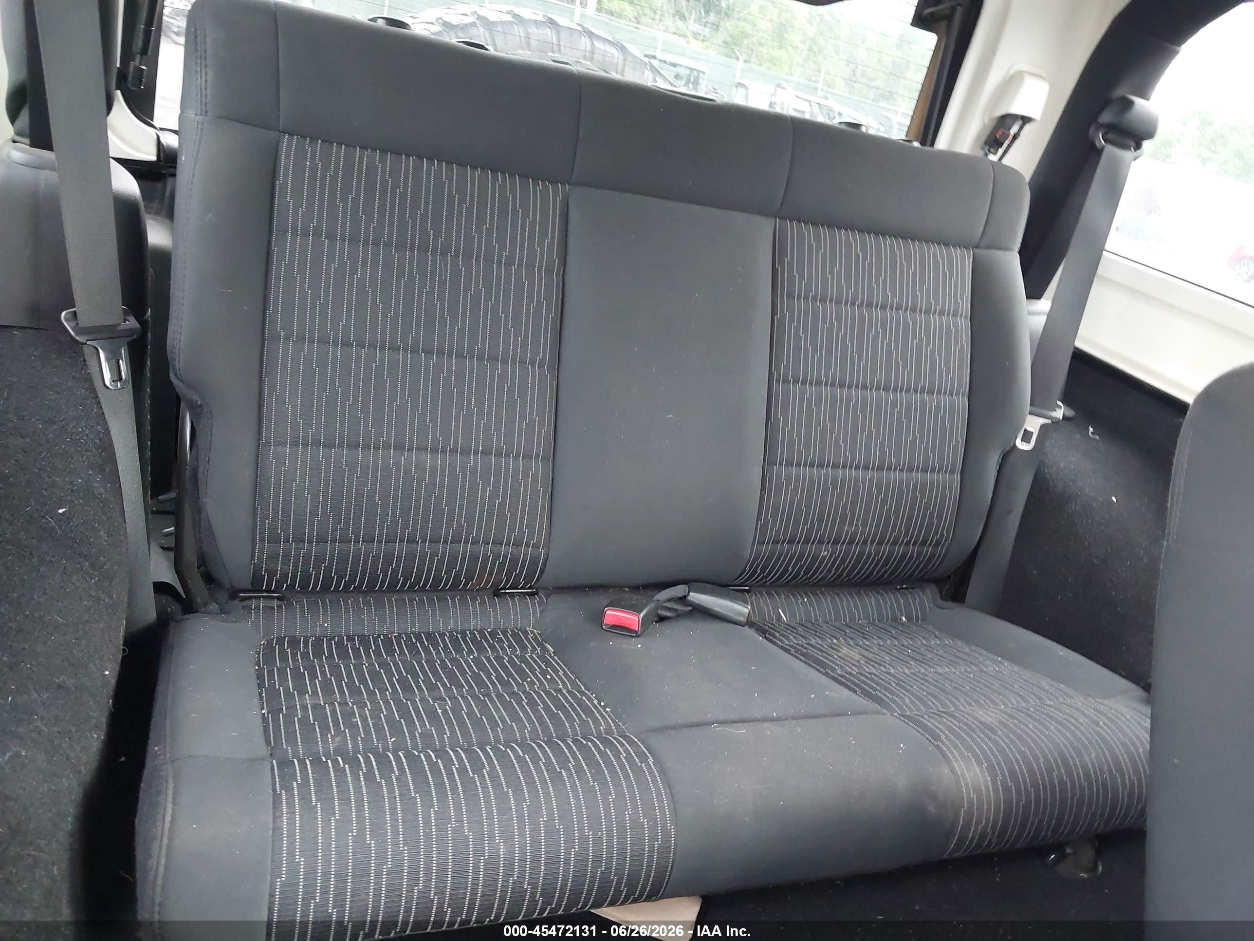 2012 Jeep Wrangler Sport Черный vin: 1C4AJWAG0CL237493