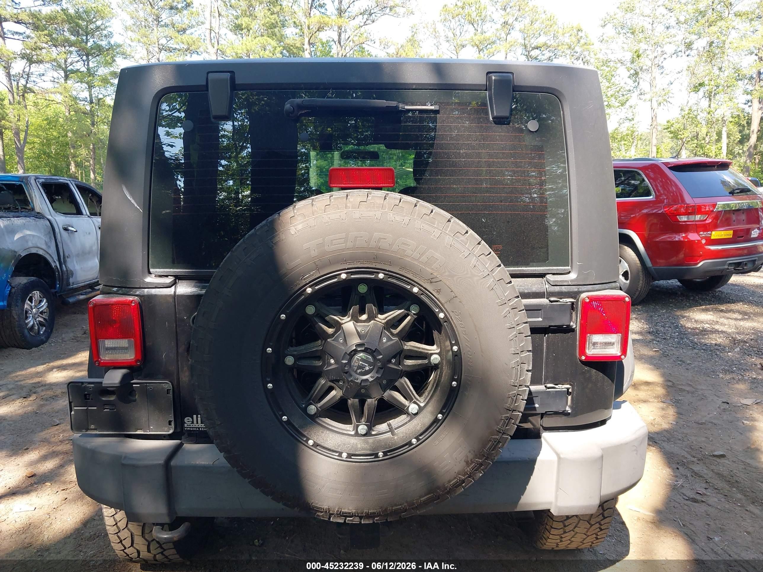 2013 Jeep Wrangler Sport Black vin: 1C4AJWAG0DL516931