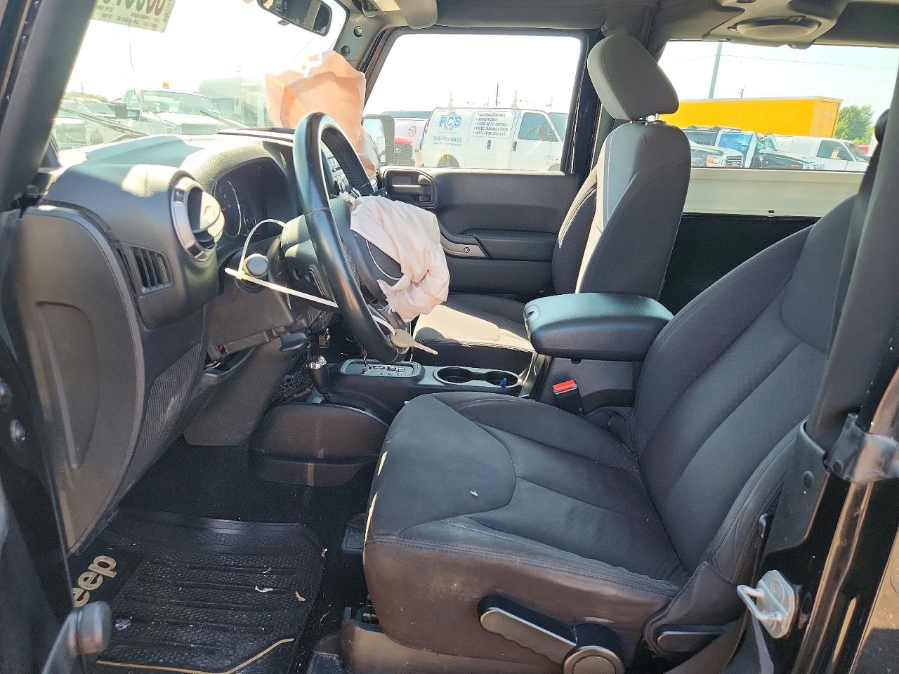2013 Jeep Wrangler Sport Black vin: 1C4AJWAG0DL625700