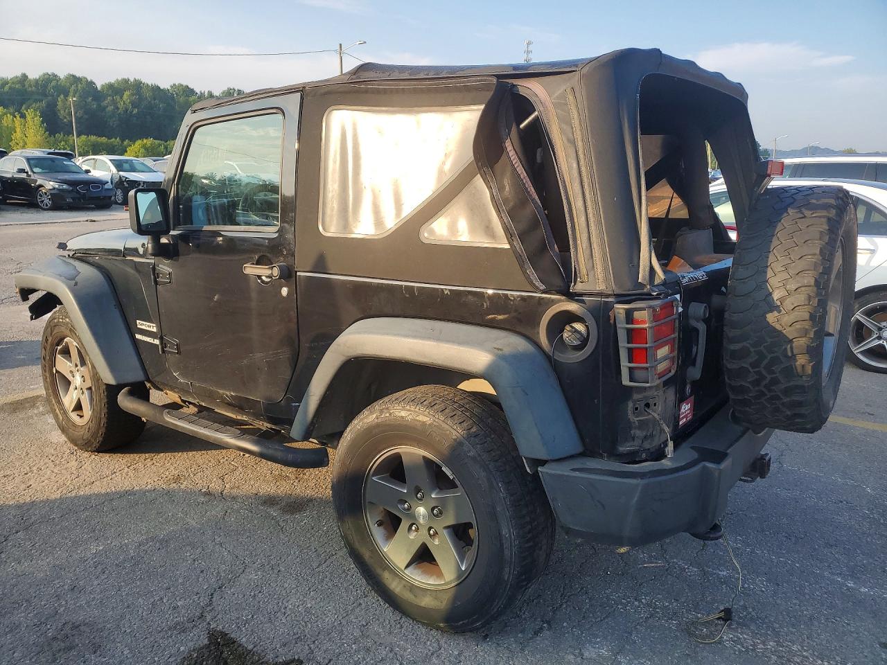 2013 Jeep Wrangler Sport Черный vin: 1C4AJWAG0DL645025