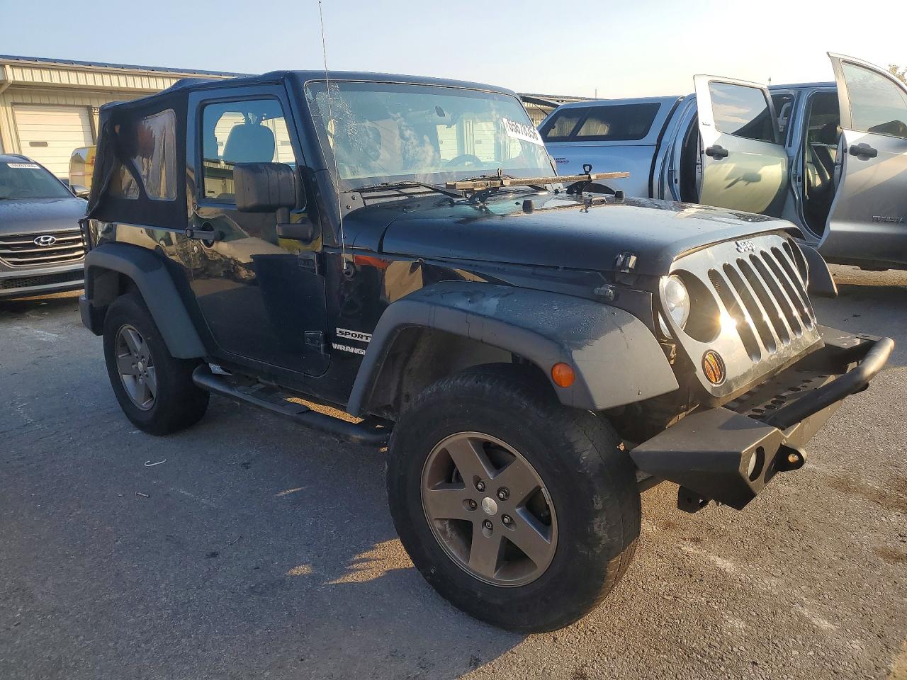 2013 Jeep Wrangler Sport Черный vin: 1C4AJWAG0DL645025