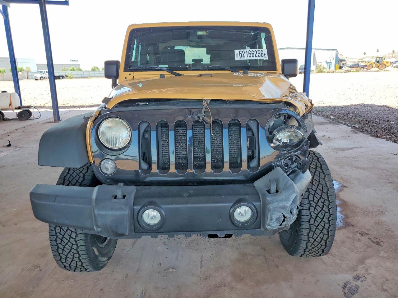2014 Jeep Wrangler Sport Tan vin: 1C4AJWAG0EL228571