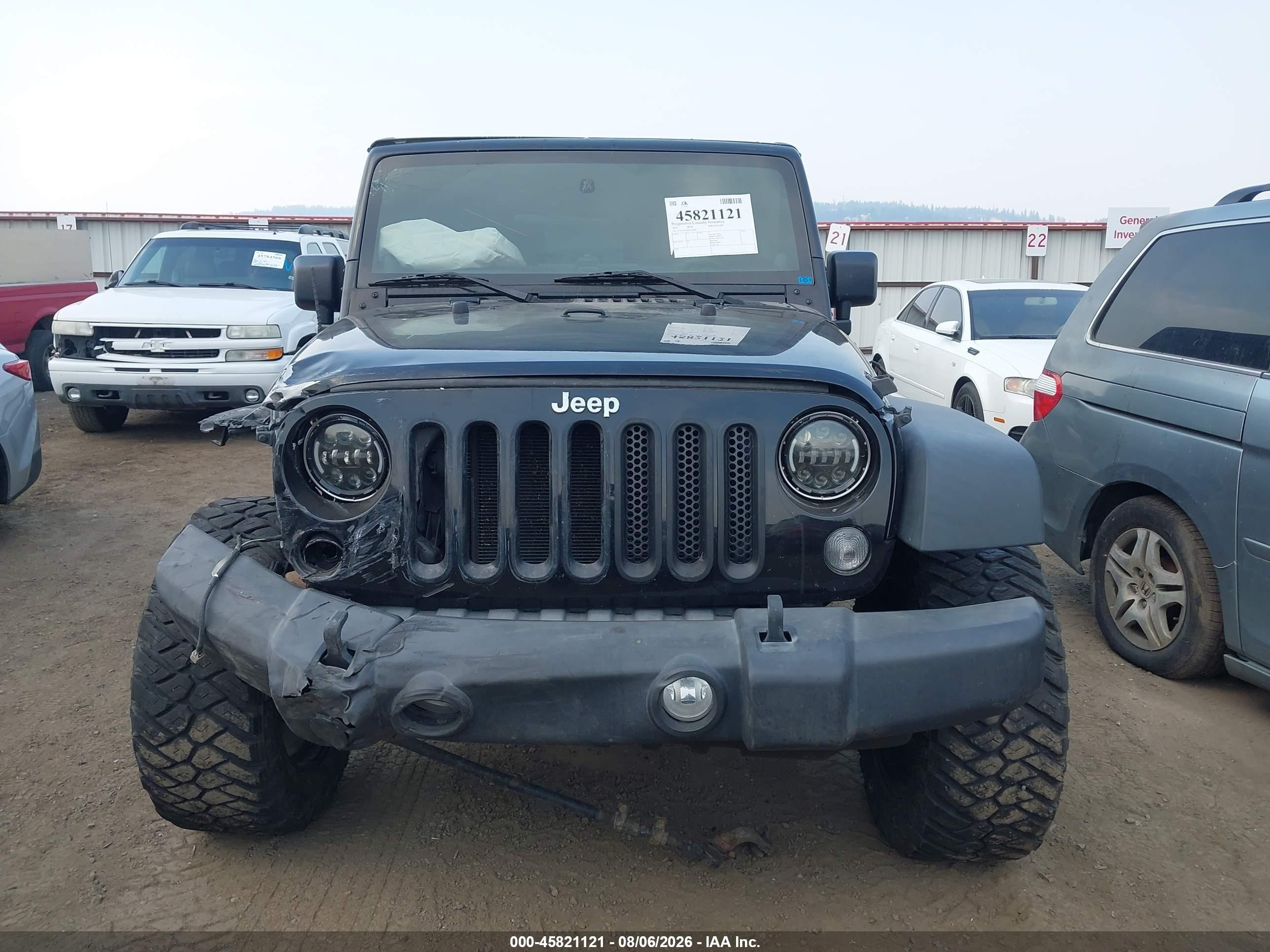 2014 Jeep Wrangler Sport Black vin: 1C4AJWAG0EL285899