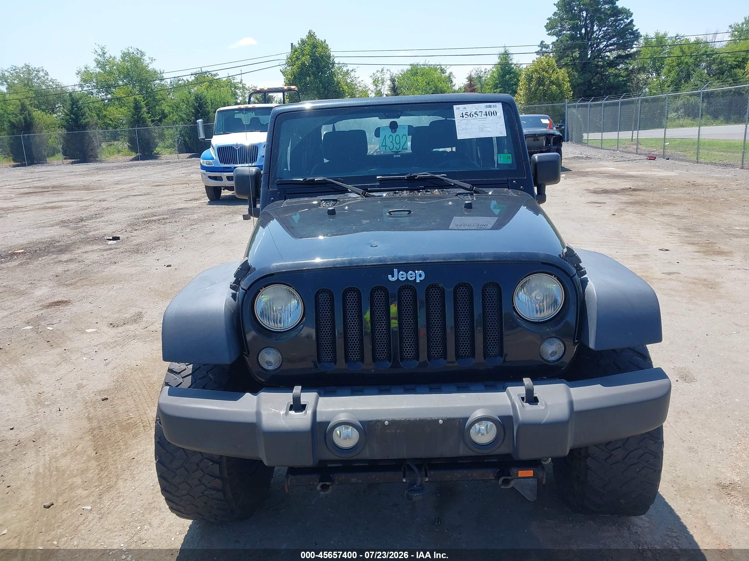 2014 Jeep Wrangler Sport Черный vin: 1C4AJWAG0EL317699