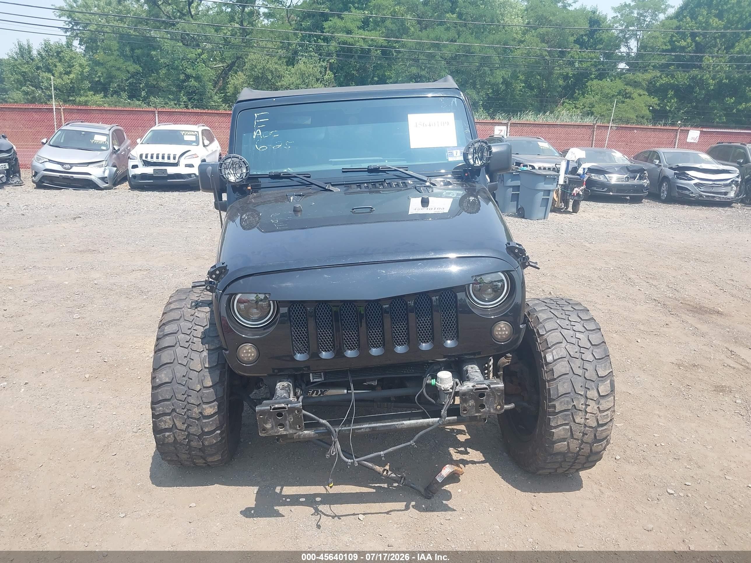 2015 Jeep Wrangler Sport Черный vin: 1C4AJWAG0FL681834
