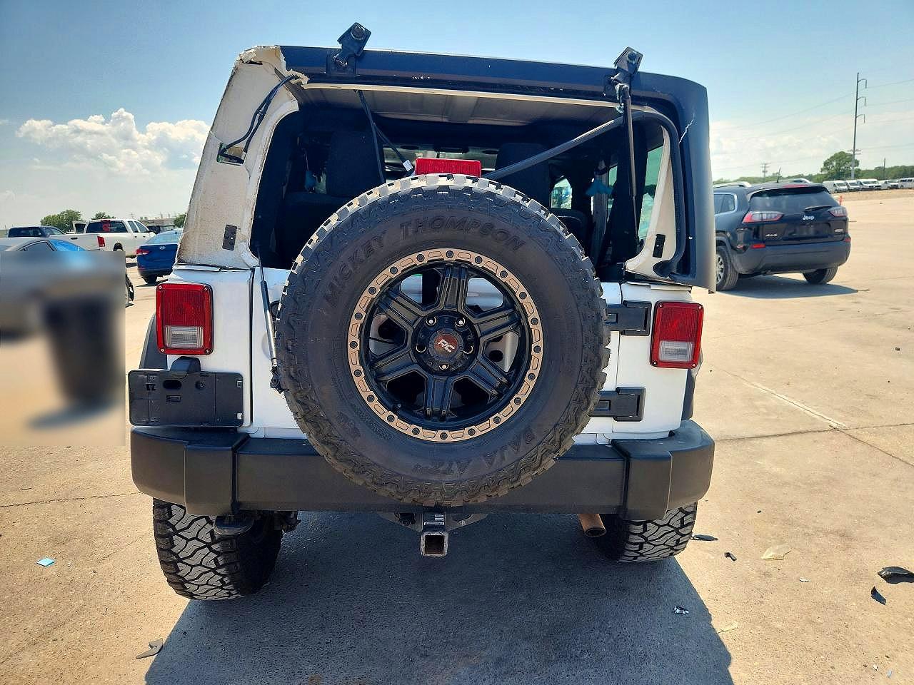 2012 Jeep Wrangler Sport White vin: 1C4AJWAG1CL112261