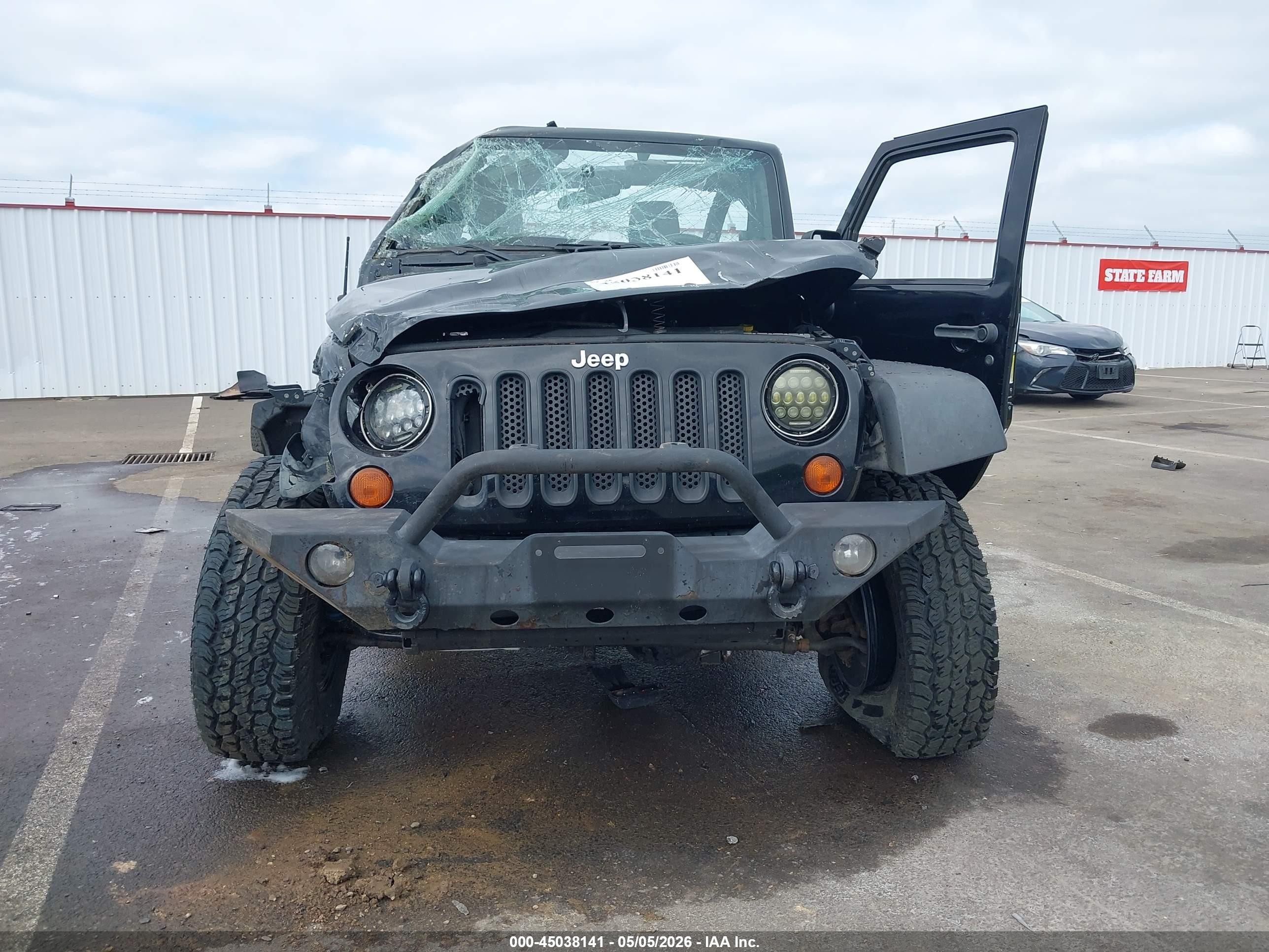 2012 Jeep Wrangler Sport Black vin: 1C4AJWAG1CL175280