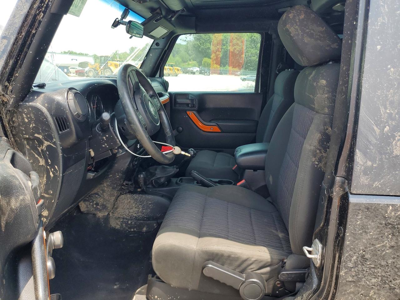 2012 Jeep Wrangler Sport Black vin: 1C4AJWAG1CL216443