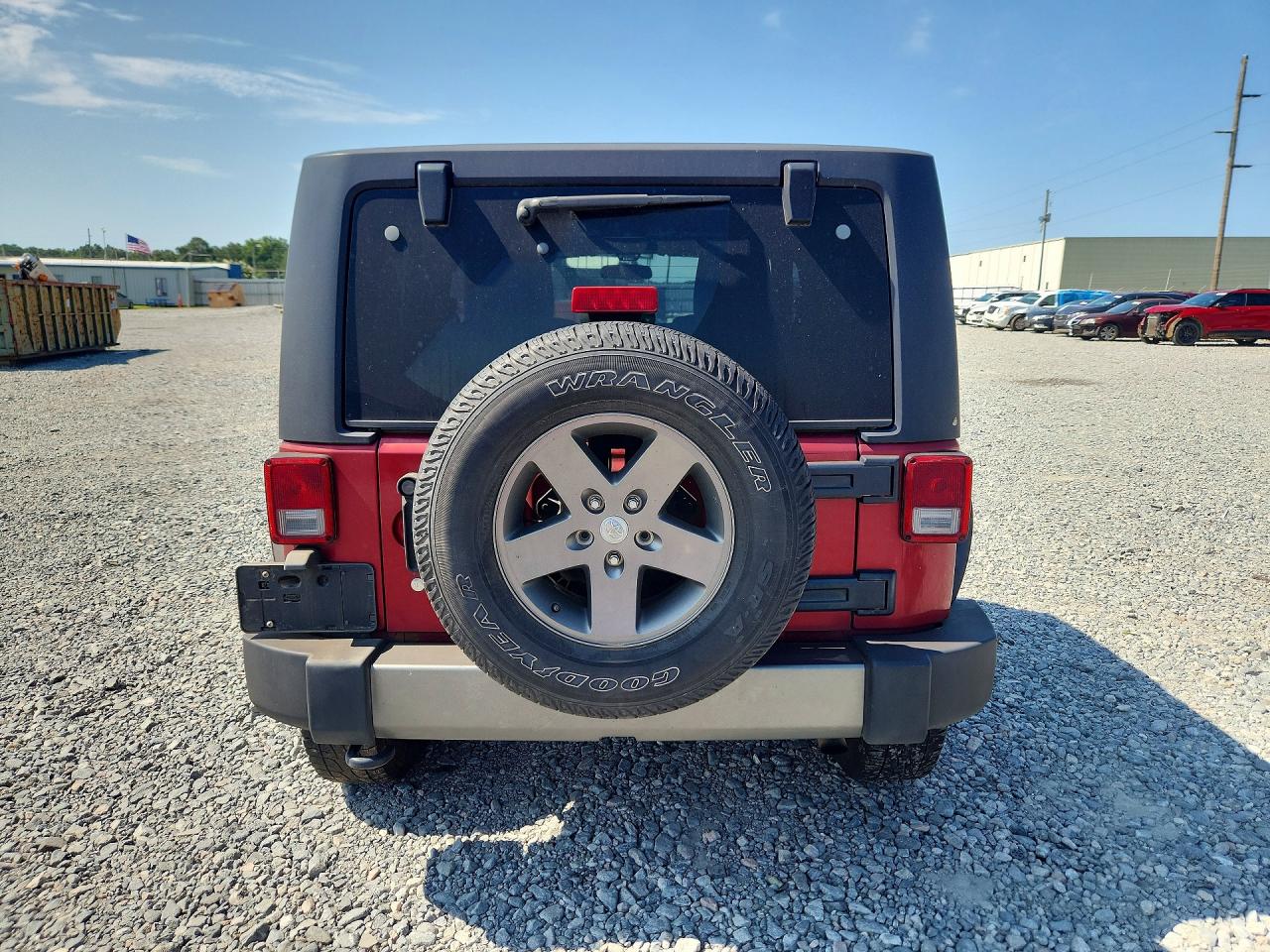 2012 Jeep Wrangler Sport Maroon vin: 1C4AJWAG1CL289358
