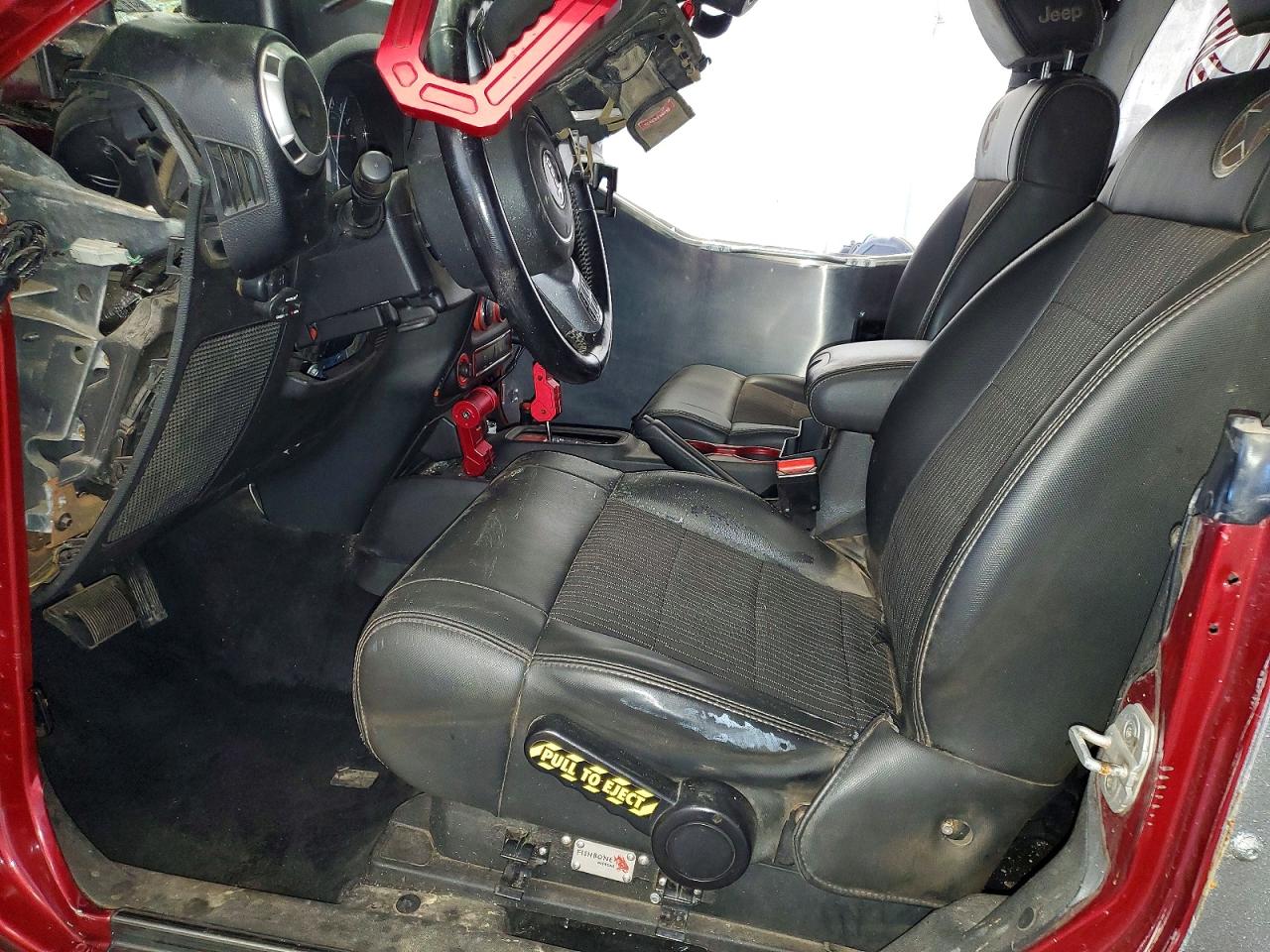 2012 Jeep Wrangler Sport Красный vin: 1C4AJWAG1CL290316