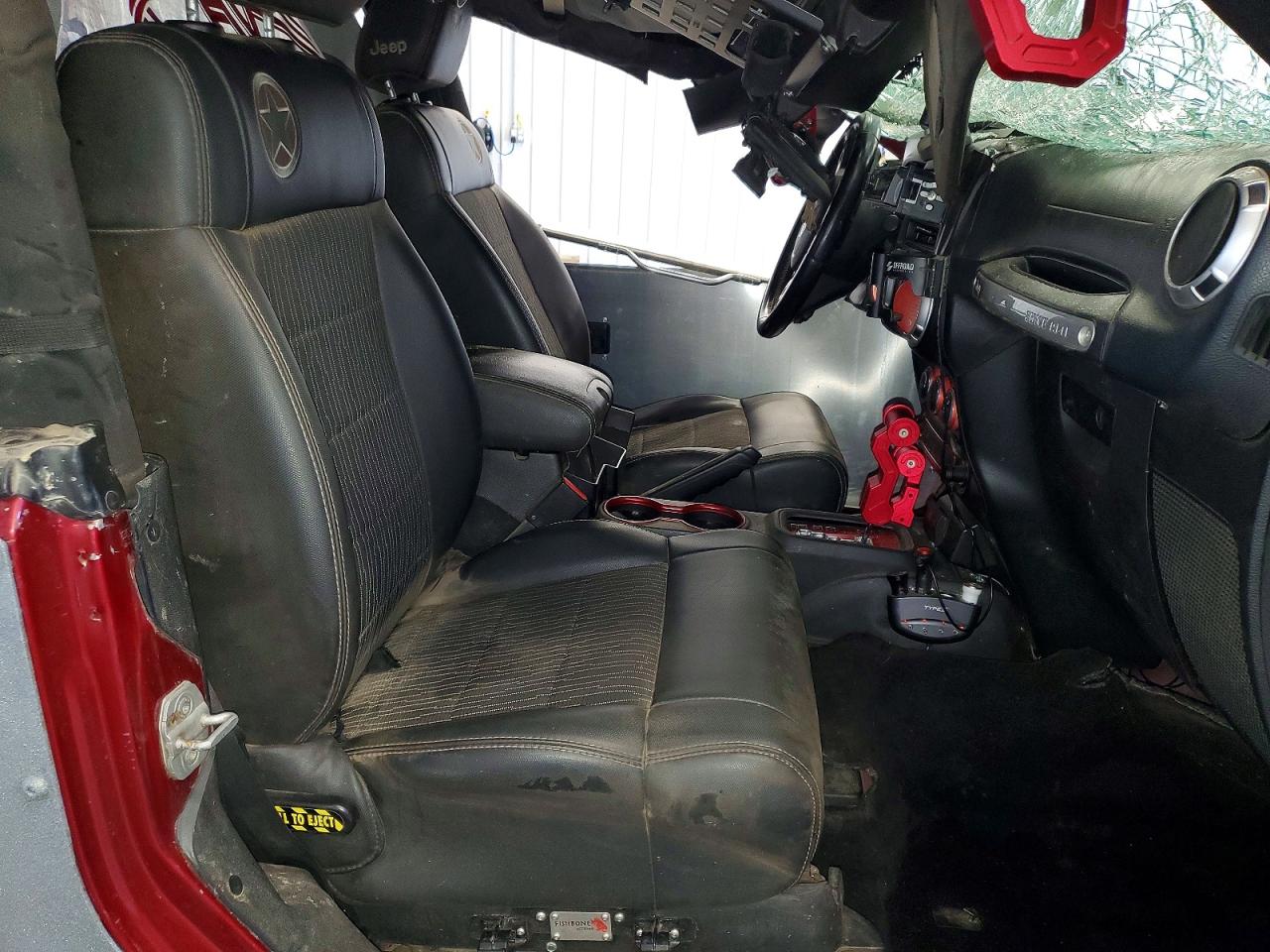 2012 Jeep Wrangler Sport Красный vin: 1C4AJWAG1CL290316