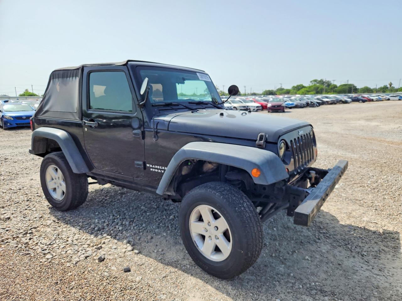 2013 Jeep Wrangler Sport Black vin: 1C4AJWAG1DL691494