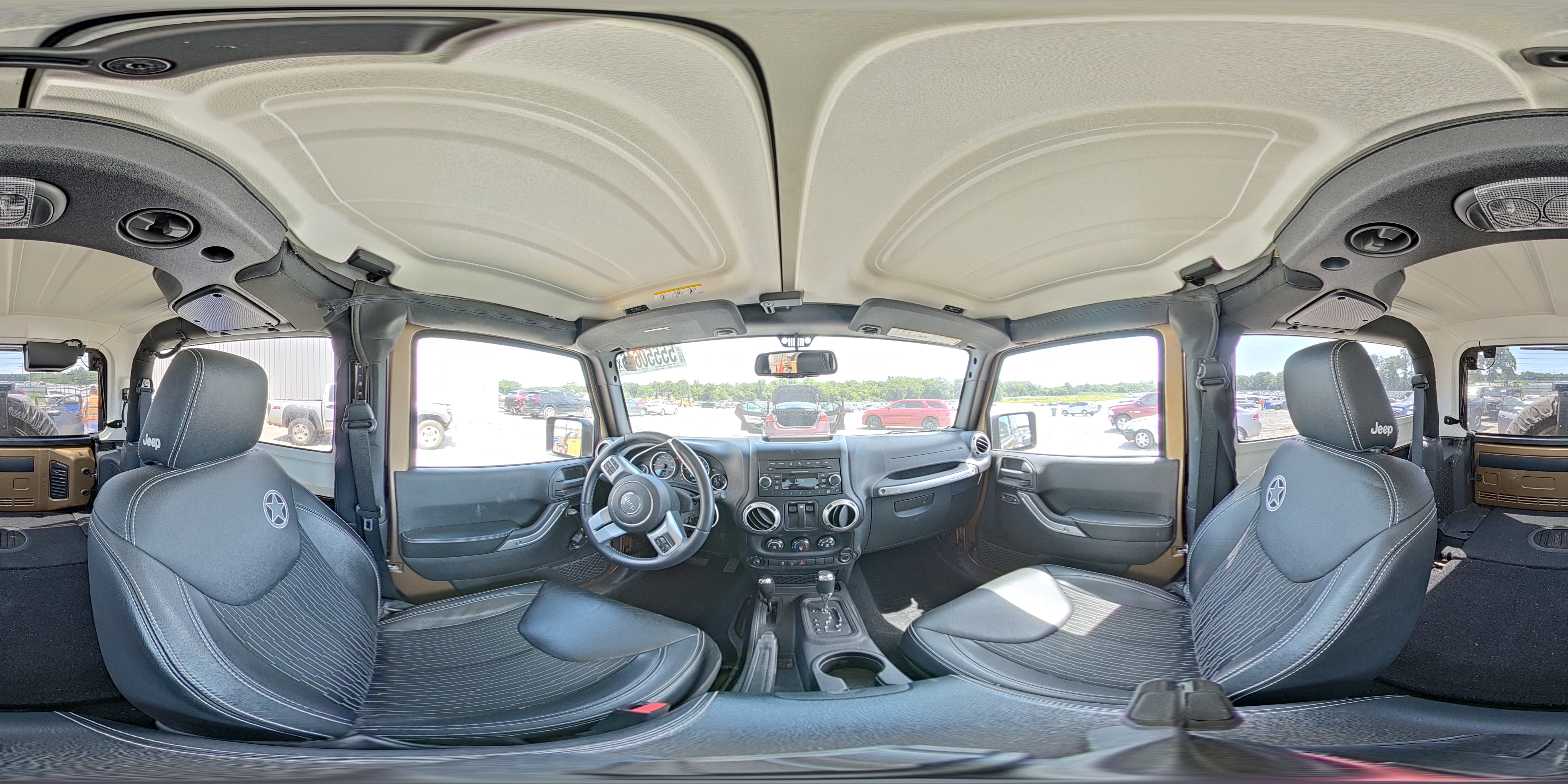 2015 Jeep Wrangler Sport Tan vin: 1C4AJWAG1FL607130
