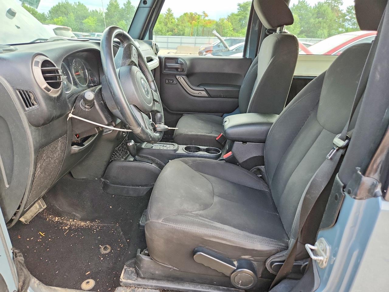 2015 Jeep Wrangler Sport Gray vin: 1C4AJWAG1FL659650
