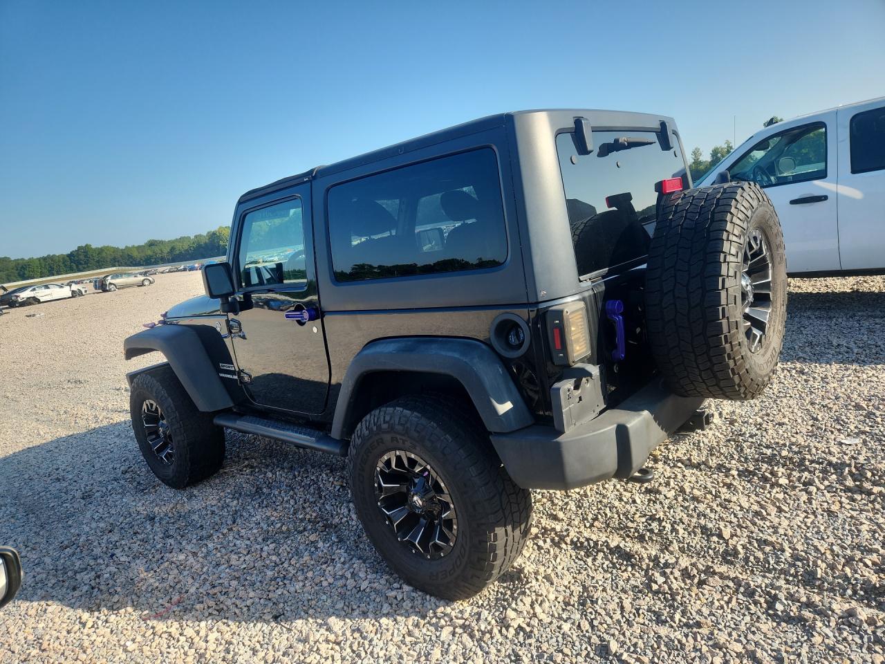 2015 Jeep Wrangler Sport Black vin: 1C4AJWAG1FL740731