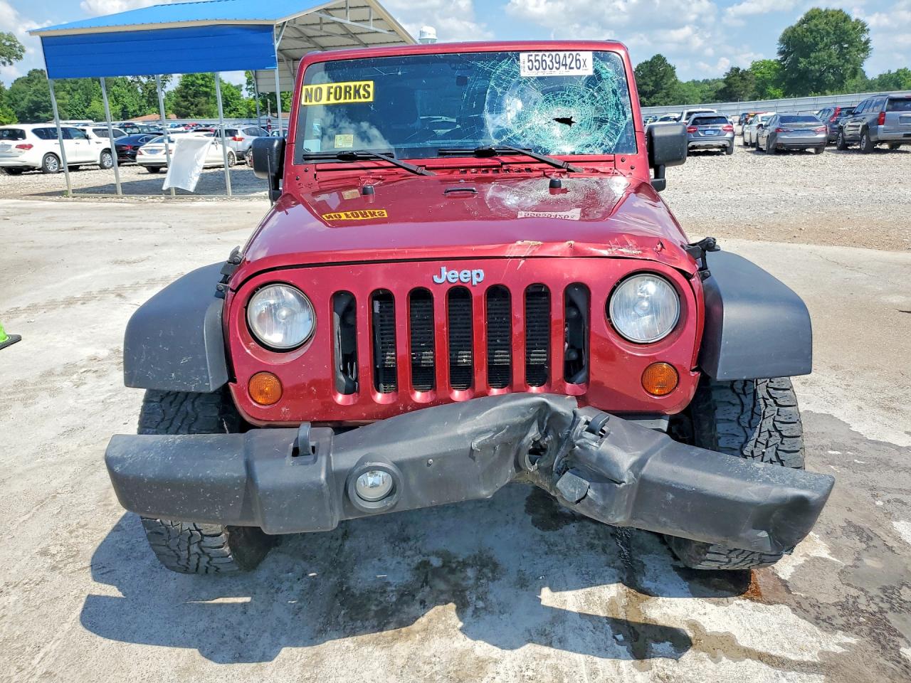 2012 Jeep Wrangler Sport Burgundy vin: 1C4AJWAG2CL184599