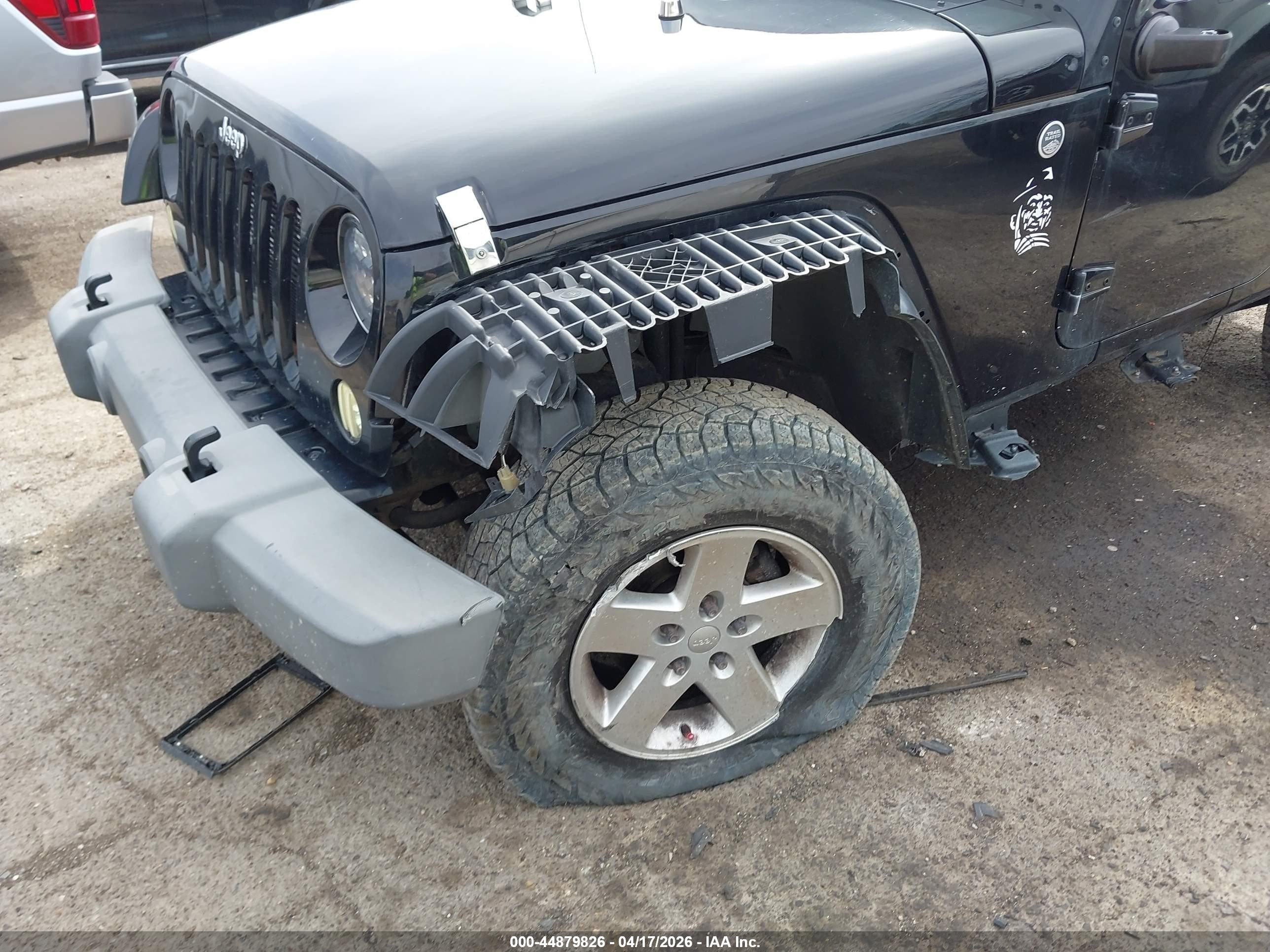 2012 Jeep Wrangler Sport Black vin: 1C4AJWAG2CL267045