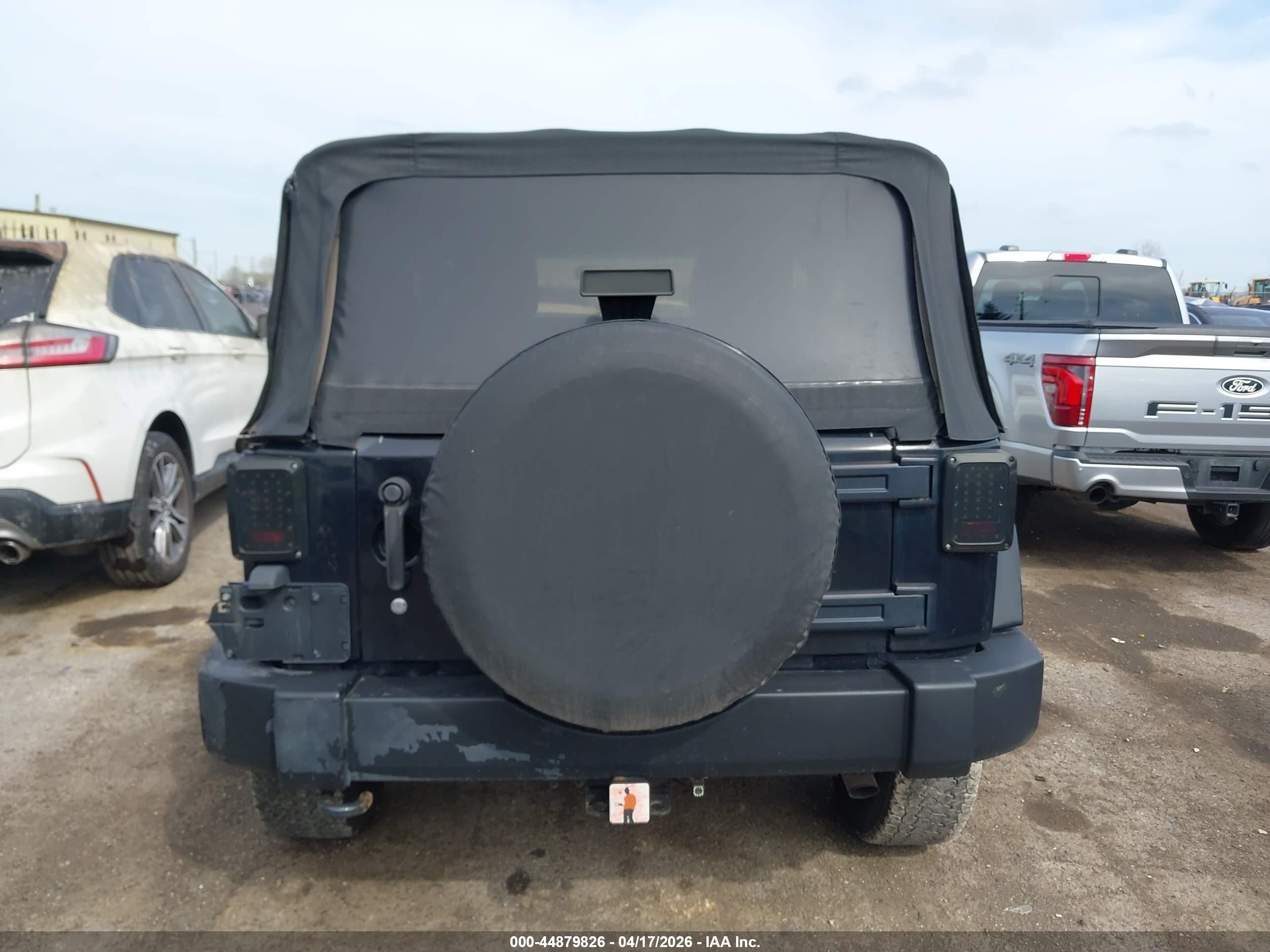 2012 Jeep Wrangler Sport Black vin: 1C4AJWAG2CL267045