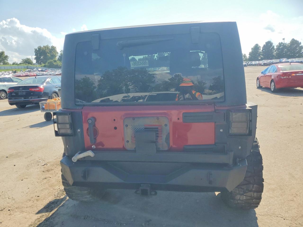 2013 Jeep Wrangler Sport Бордовый vin: 1C4AJWAG2DL536940