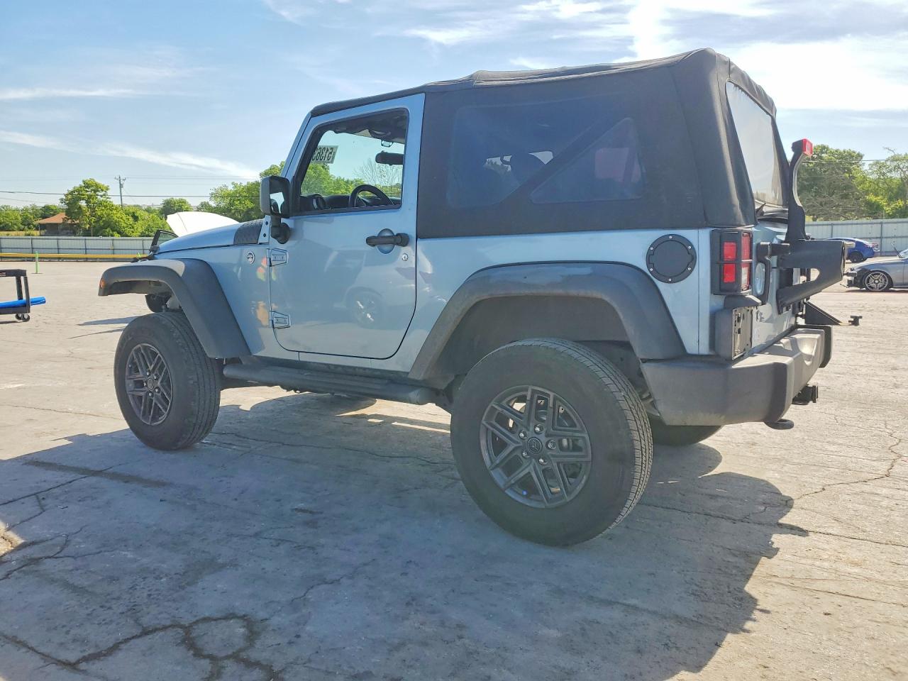 2012 Jeep Wrangler Sport Серебряный vin: 1C4AJWAG3CL229436
