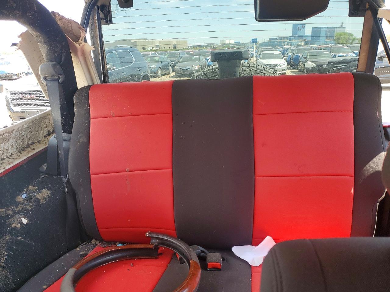 2012 Jeep Wrangler Sport Red vin: 1C4AJWAG3CL231252