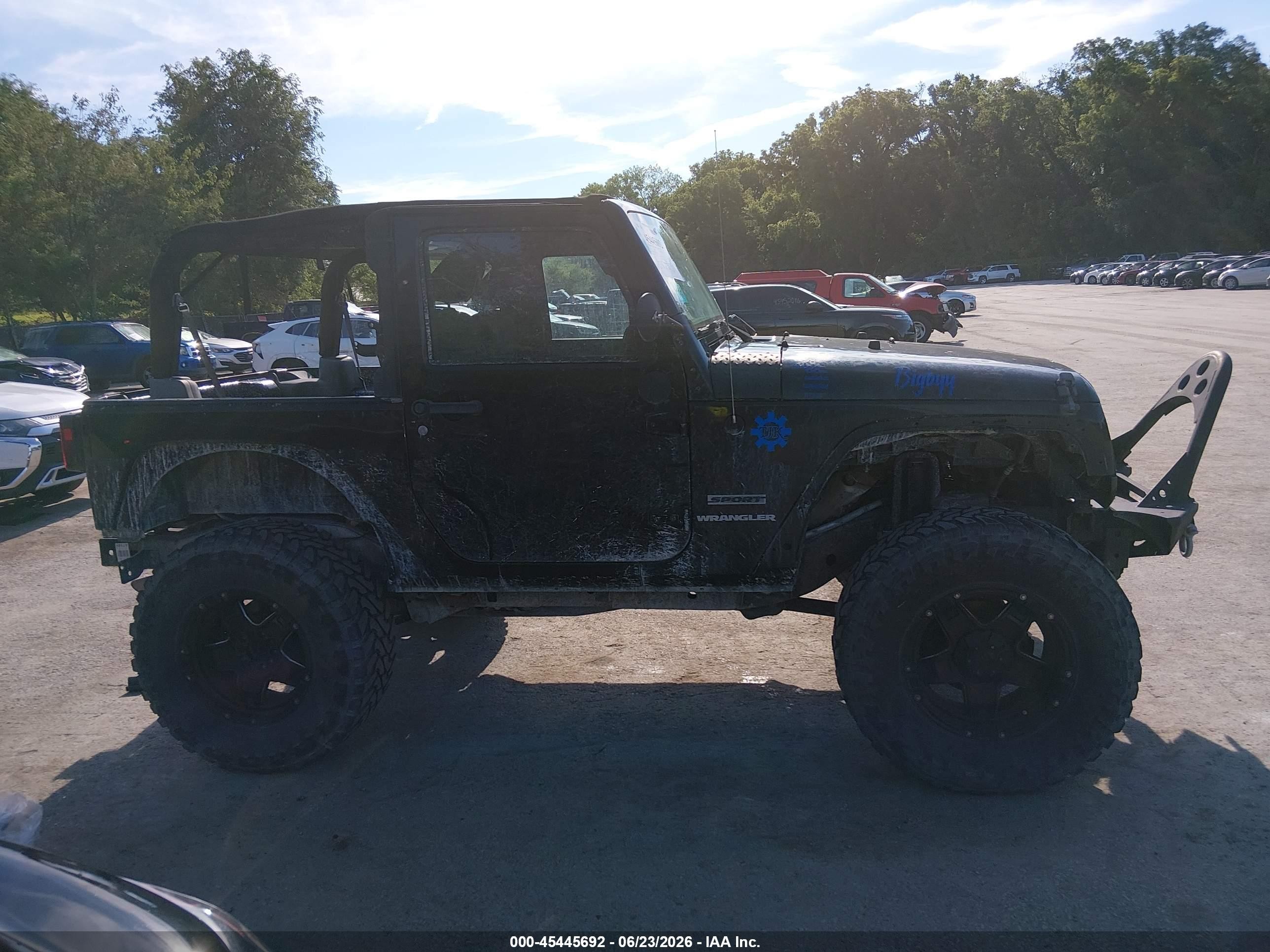 2012 Jeep Wrangler Sport Black vin: 1C4AJWAG3CL270343