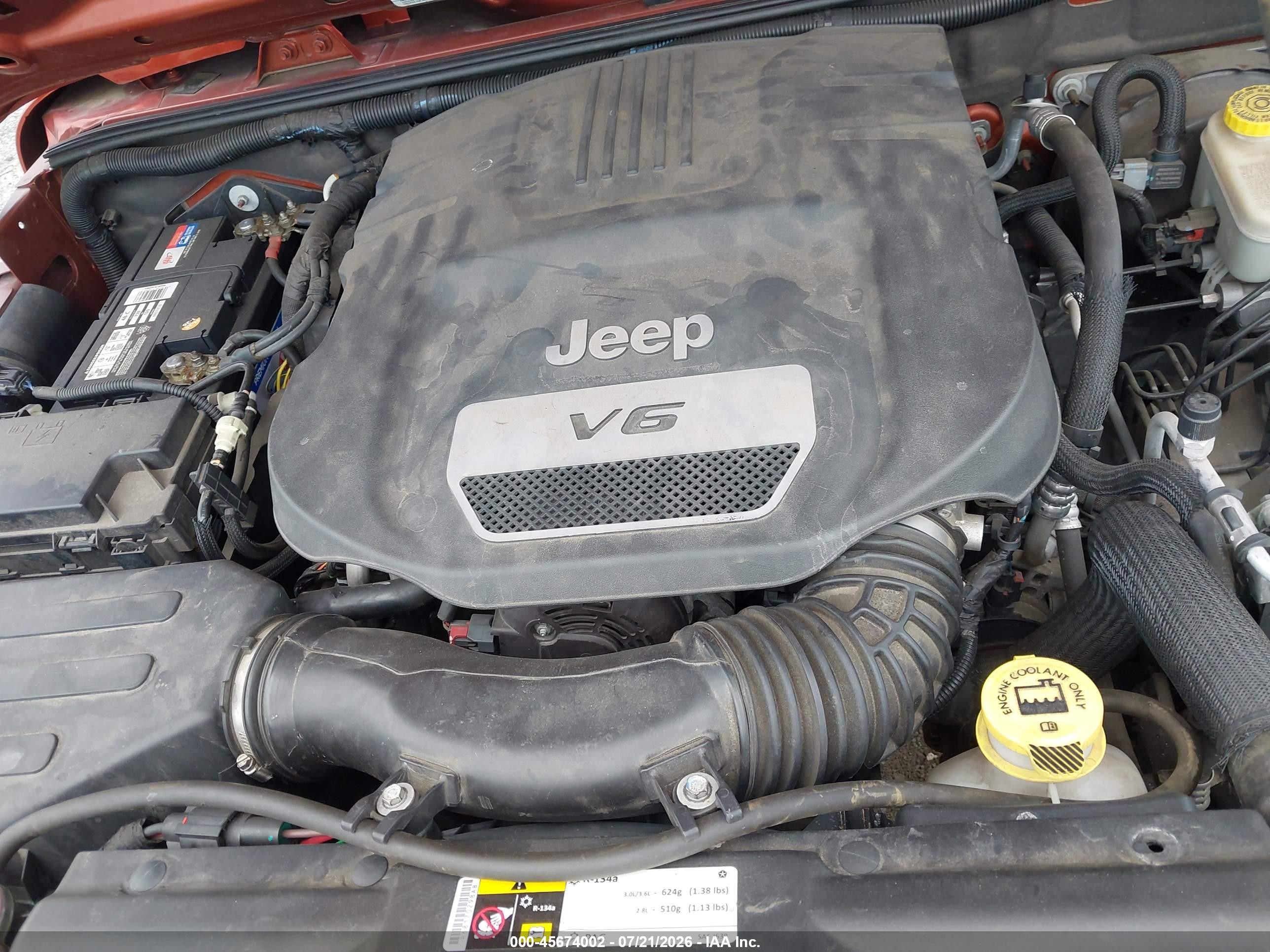 2014 Jeep Wrangler Sport Оранжевый vin: 1C4AJWAG3EL200294