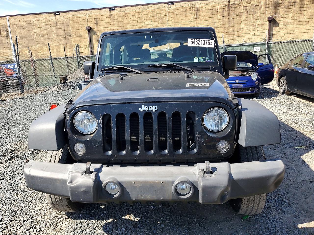 2016 Jeep Wrangler Sport Черный vin: 1C4AJWAG3GL327307
