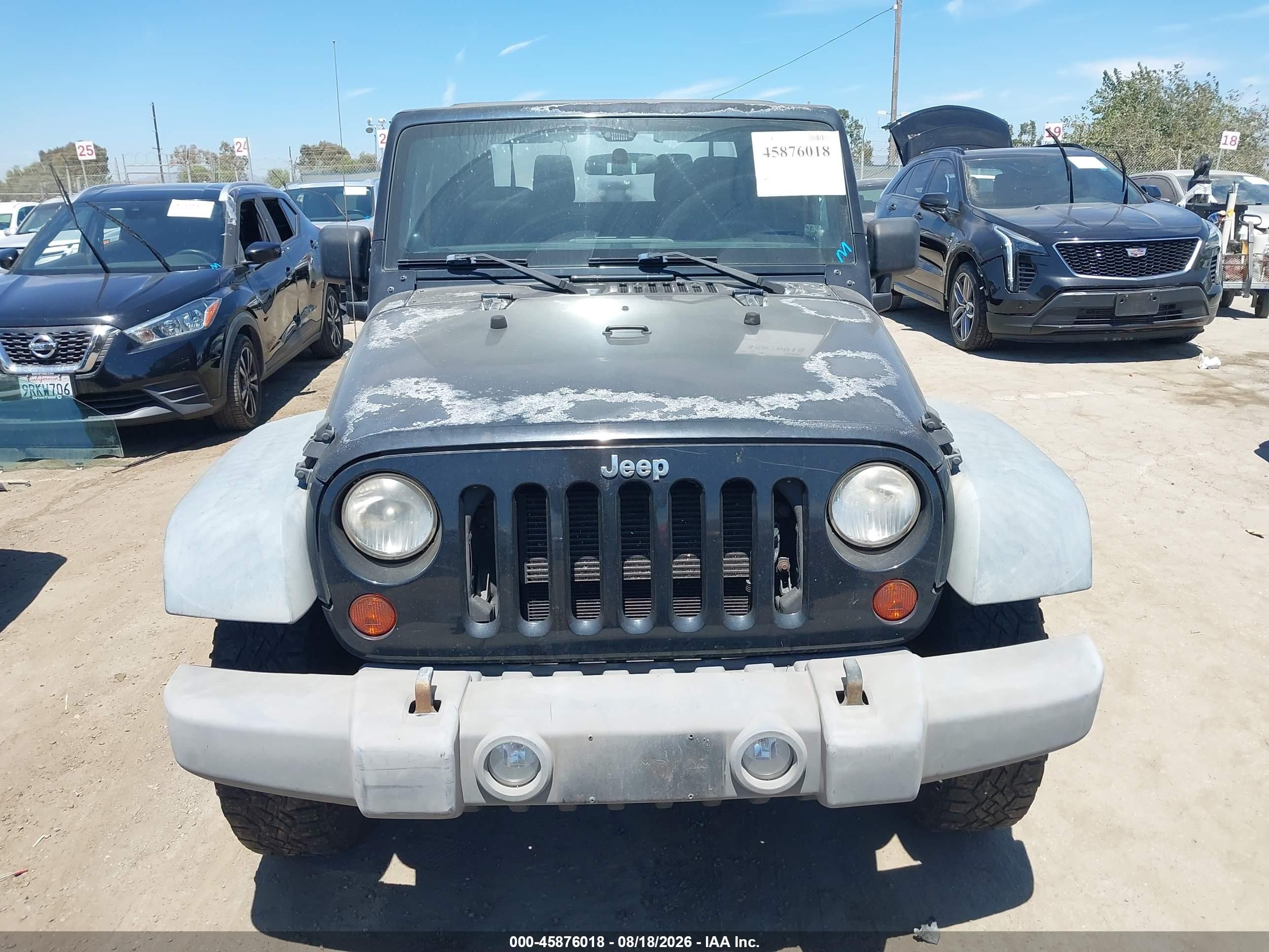 2012 Jeep Wrangler Sport Black vin: 1C4AJWAG4CL138160