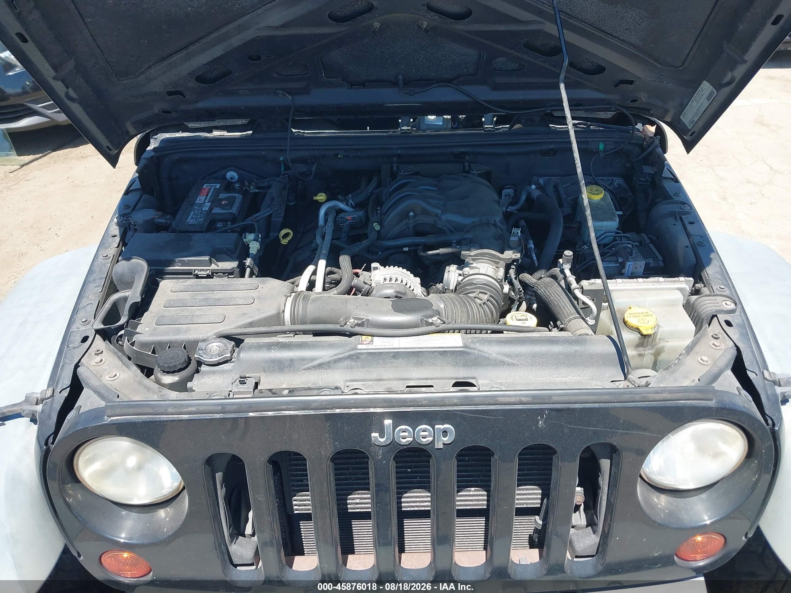 2012 Jeep Wrangler Sport Black vin: 1C4AJWAG4CL138160