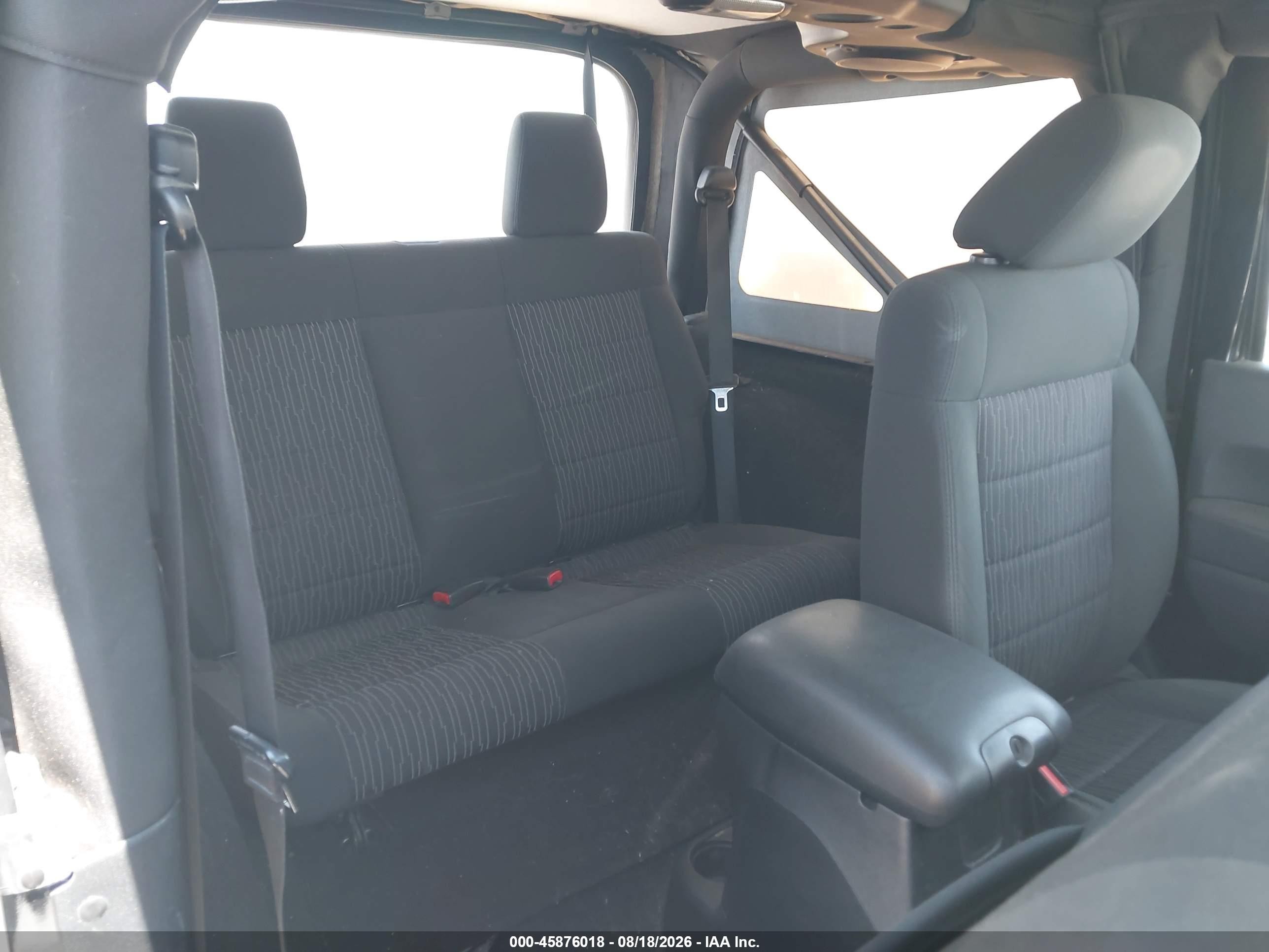 2012 Jeep Wrangler Sport Black vin: 1C4AJWAG4CL138160
