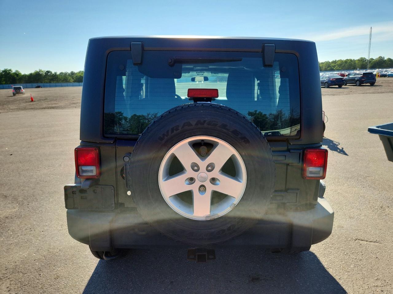 2012 Jeep Wrangler Sport Black vin: 1C4AJWAG4CL276667