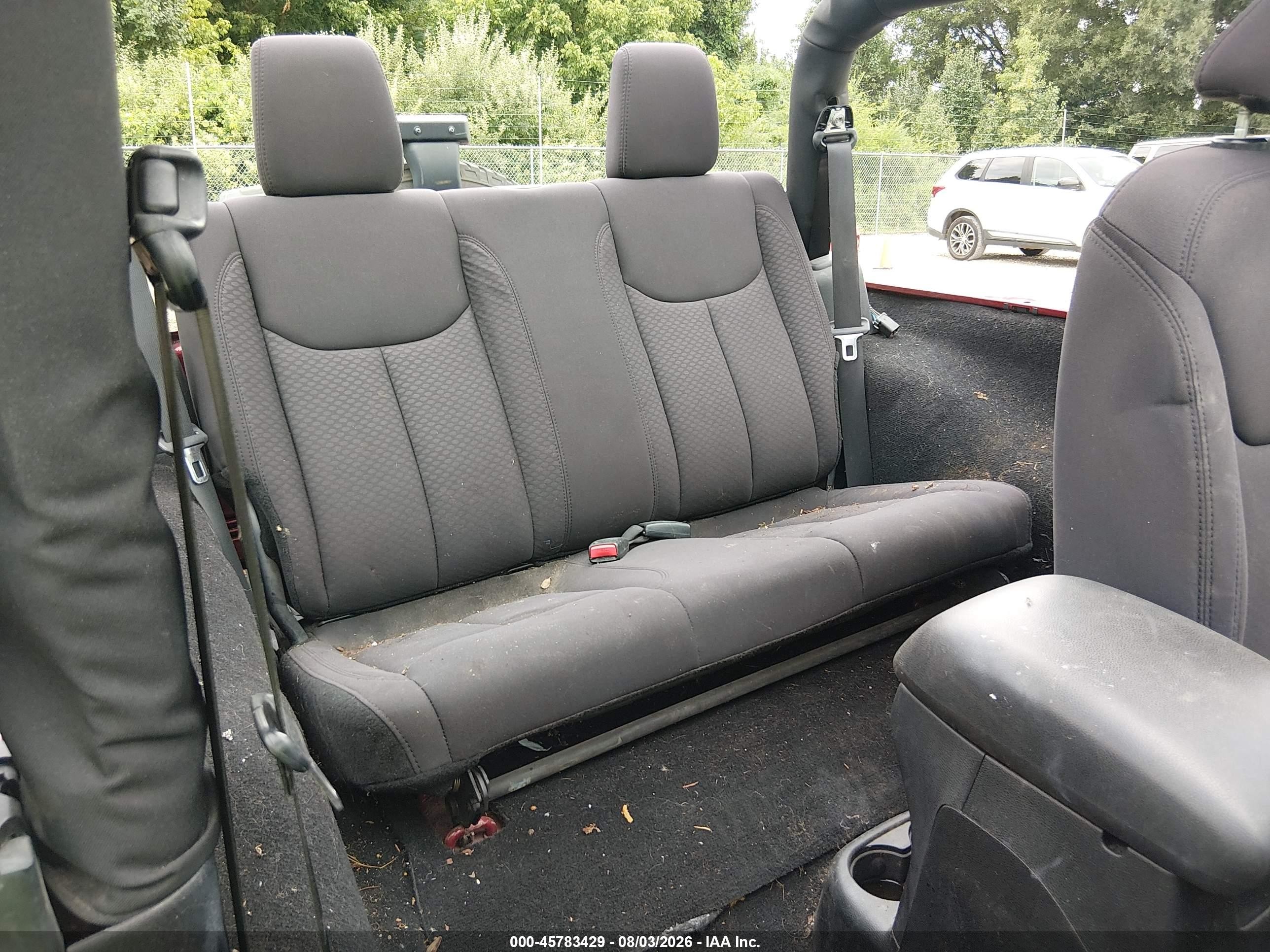 2013 Jeep Wrangler Sport Красный vin: 1C4AJWAG4DL606261