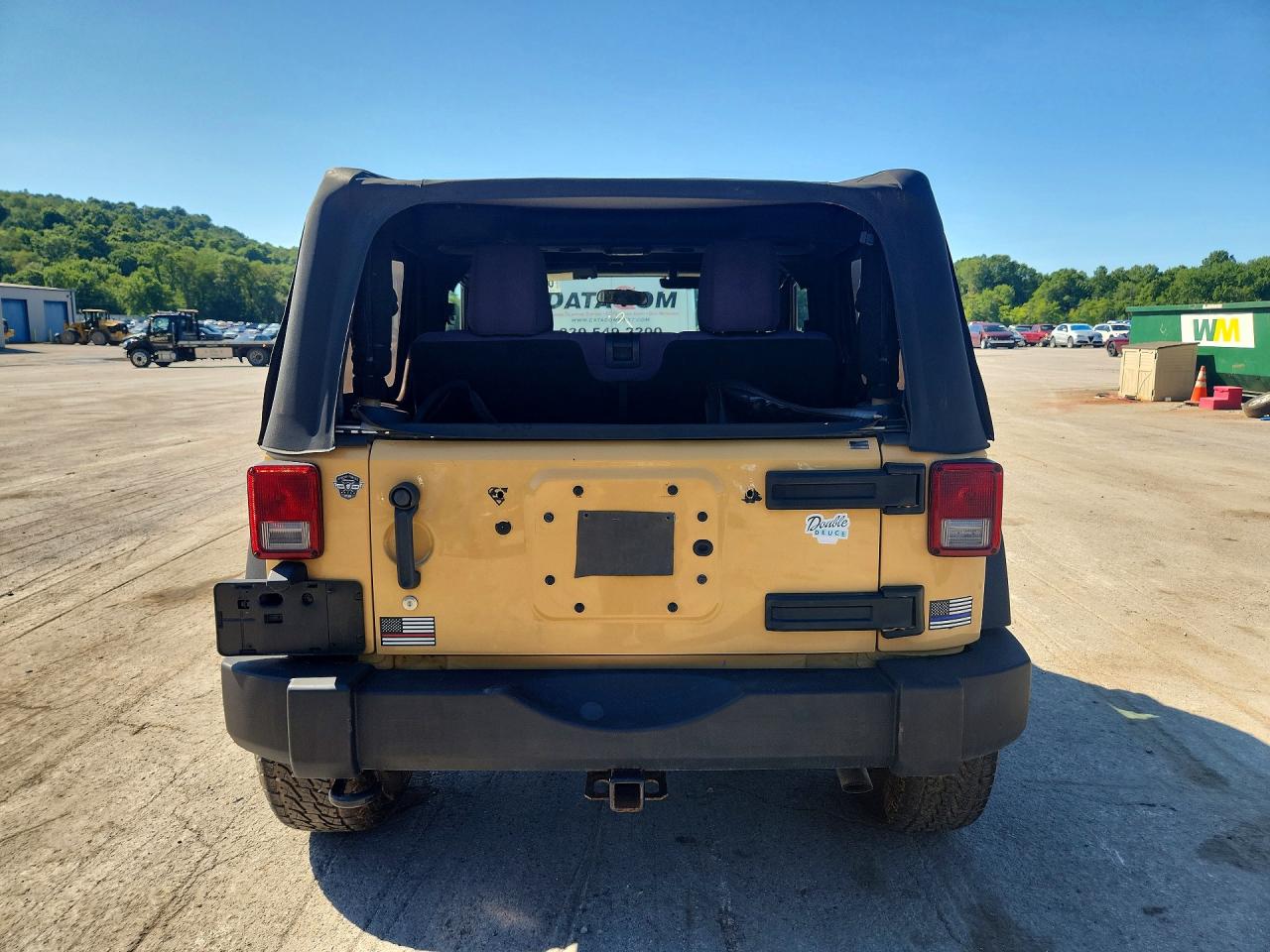 2013 Jeep Wrangler Sport Tan vin: 1C4AJWAG4DL614537